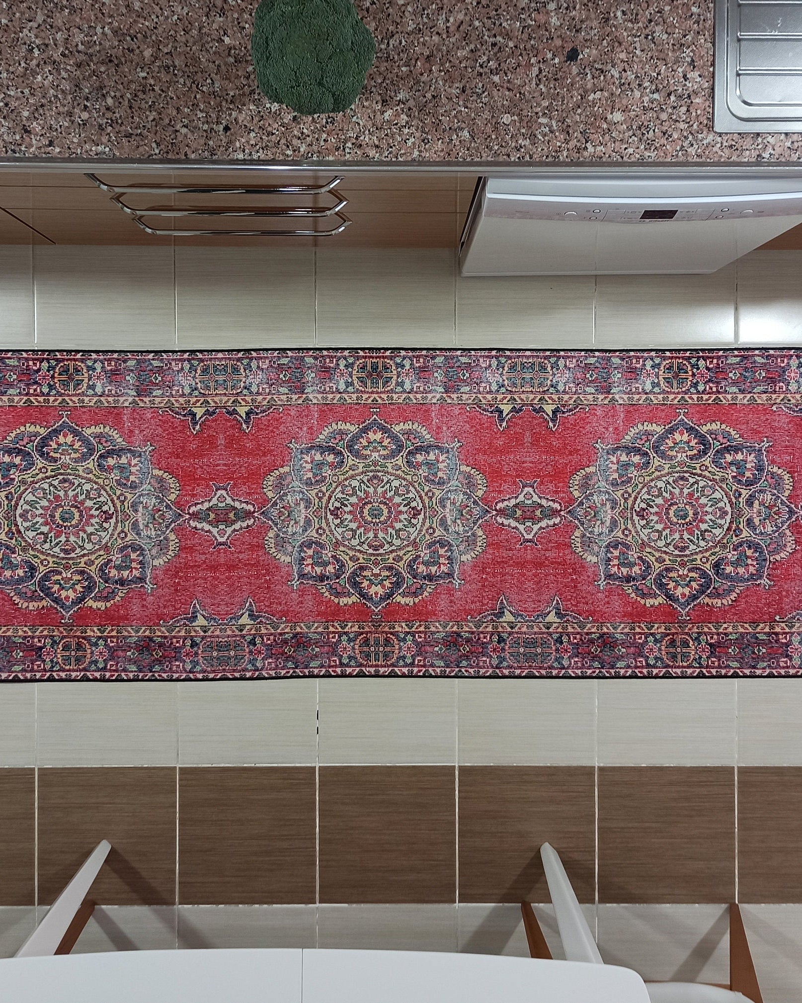 Darya Rug Turkish Red Vintage Area Rug