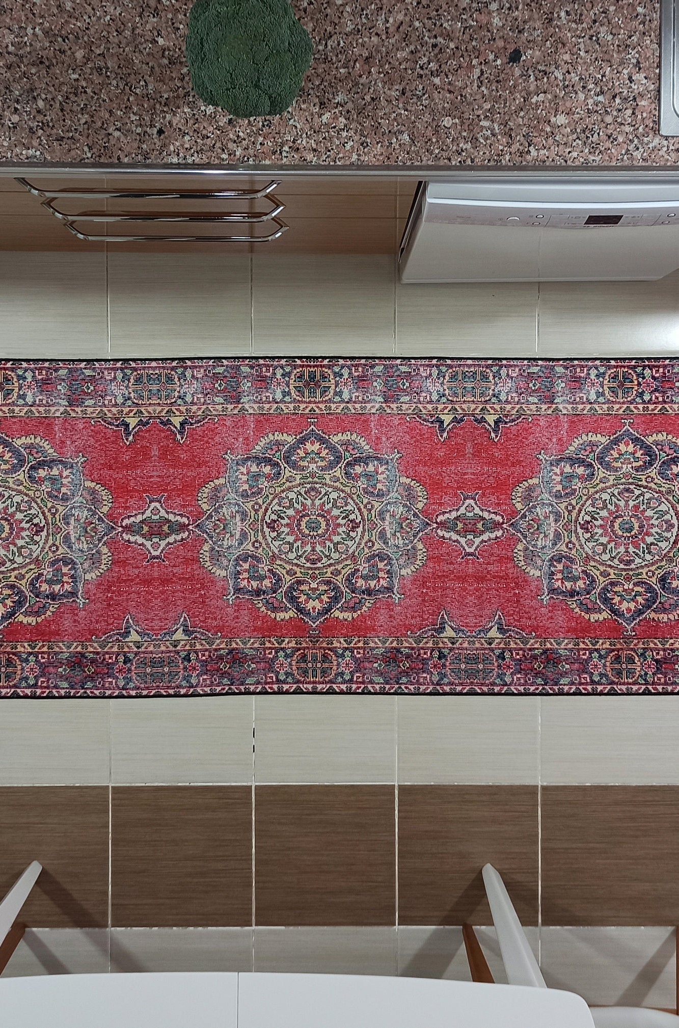 Darya Rug Turkish Red Vintage Area Rug