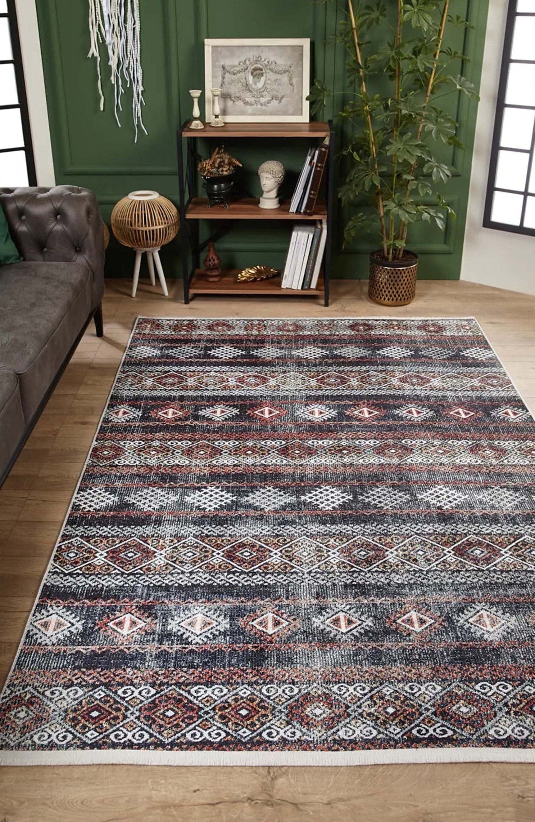 Dina Ethnic Nomad Turkish Rug