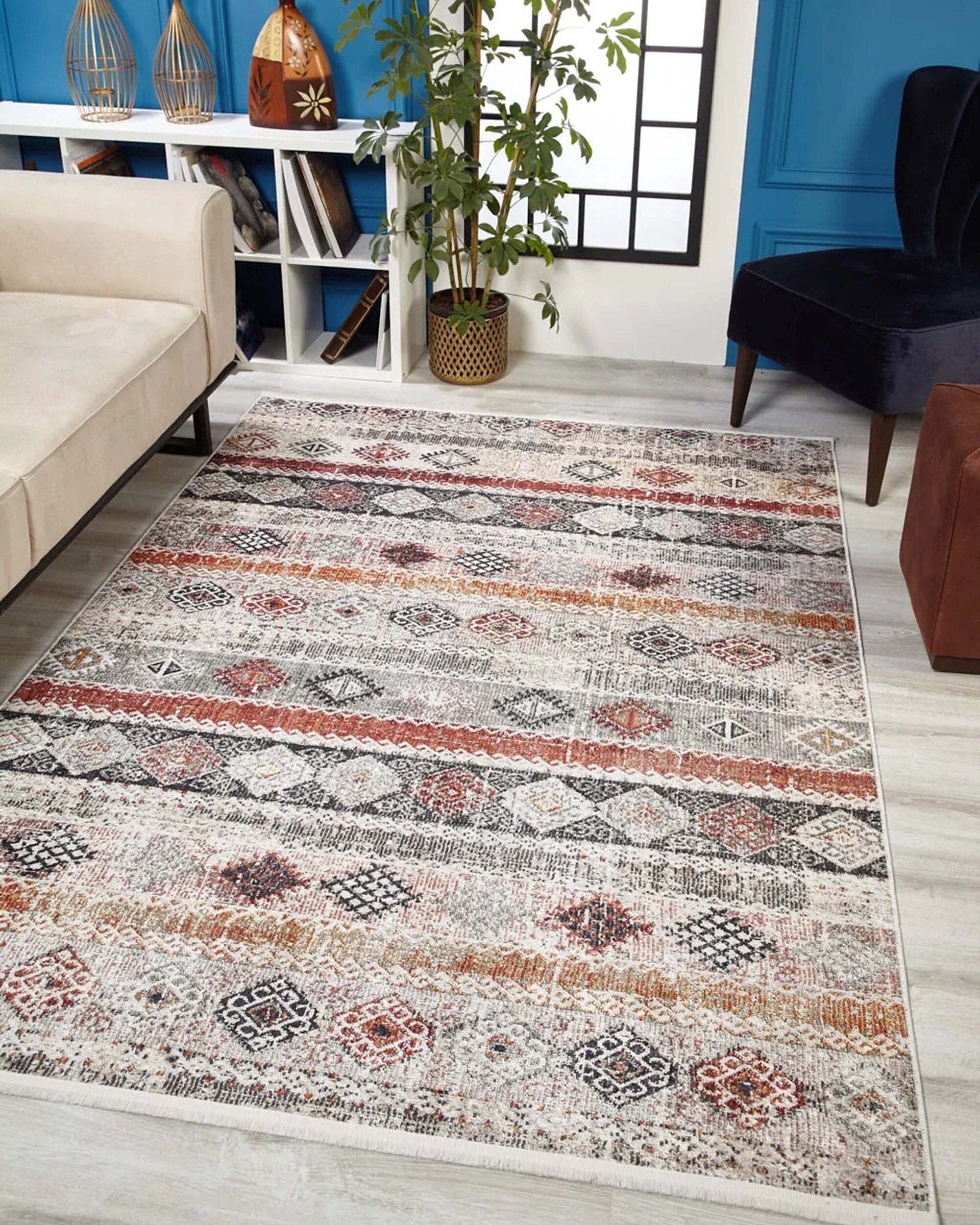 Dina Ethnic Nomad Turkish Rug