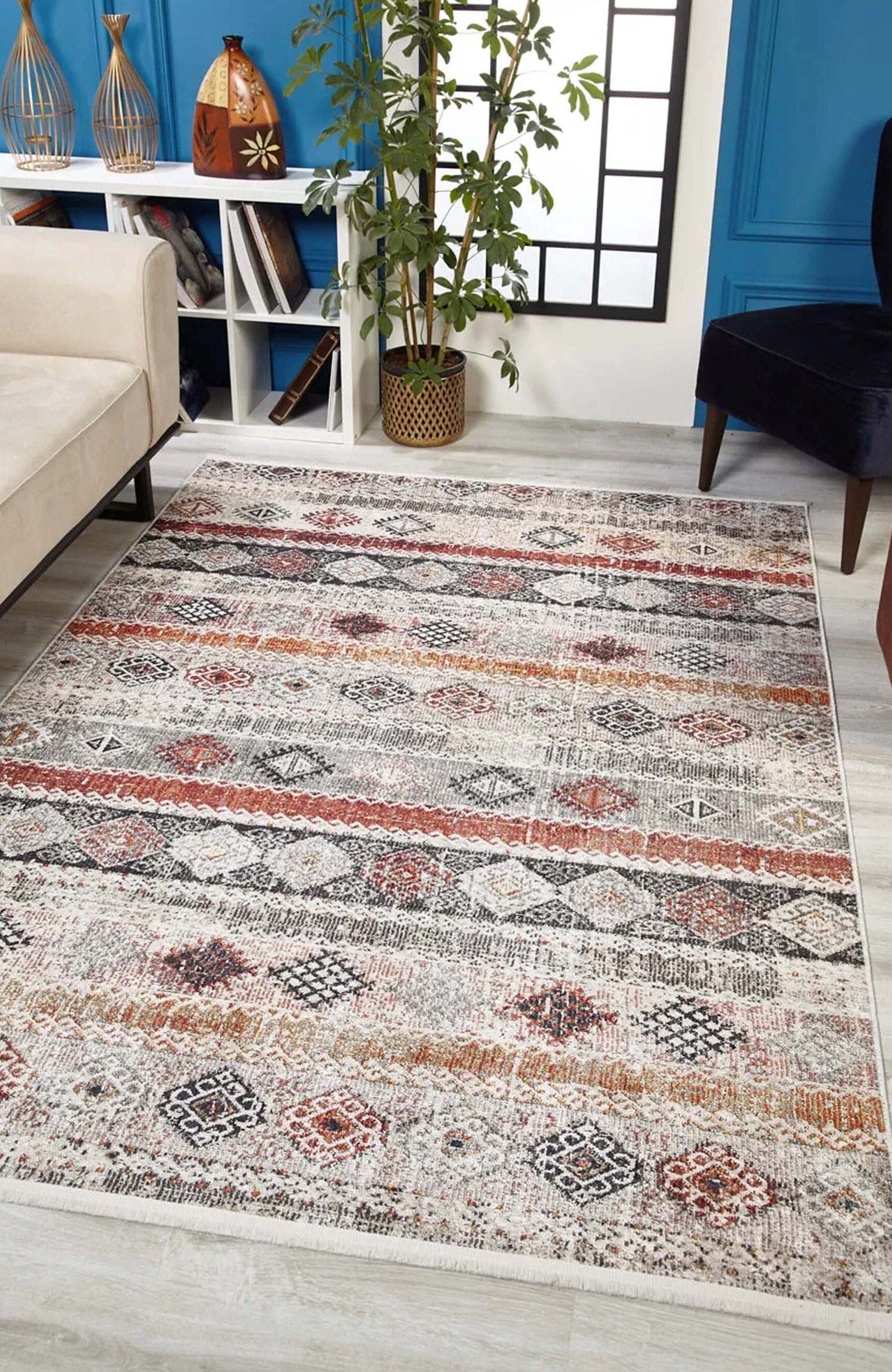 Dina Ethnic Nomad Turkish Rug