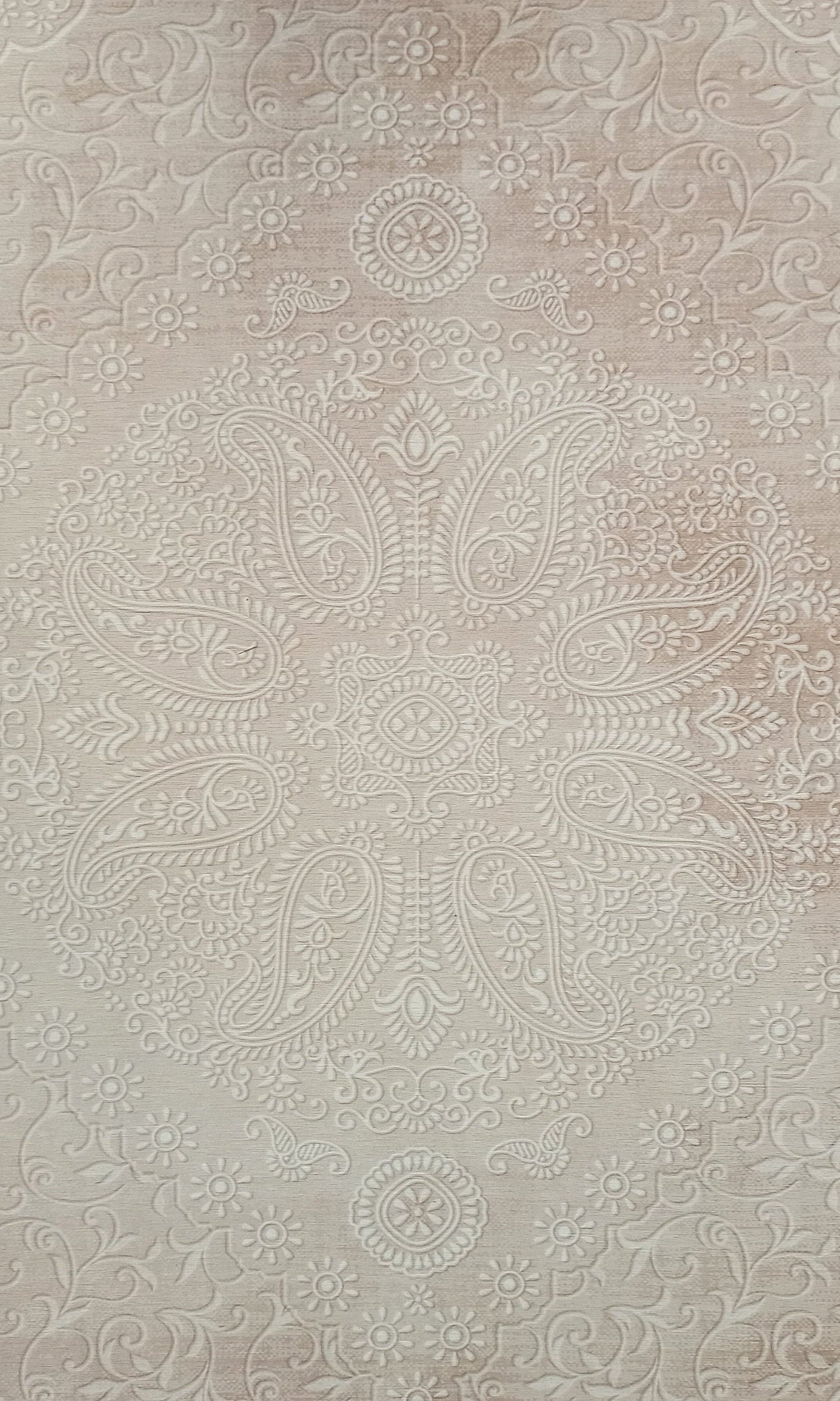 Ela Rug Faded Neutral Beige Vintage Area Rug