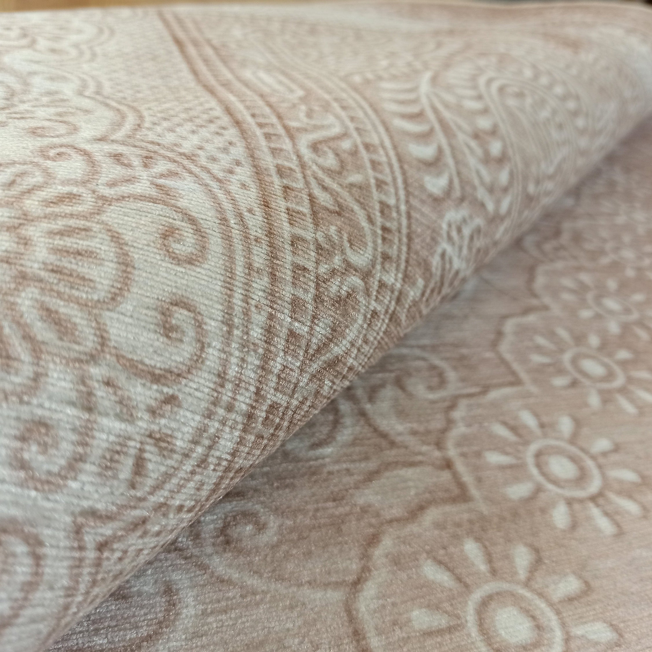 Ela Rug Faded Neutral Beige Vintage Area Rug