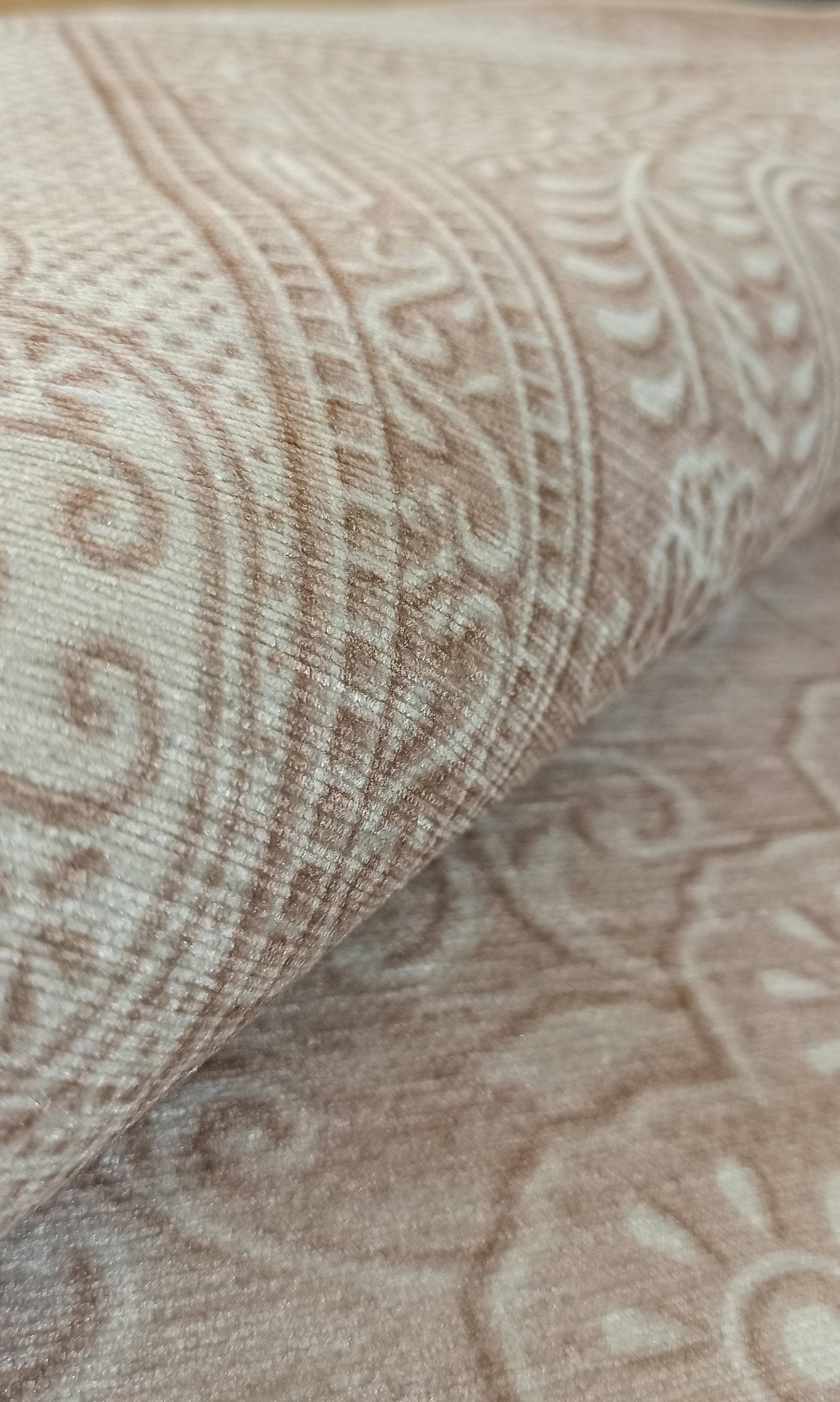 Ela Rug Faded Neutral Beige Vintage Area Rug