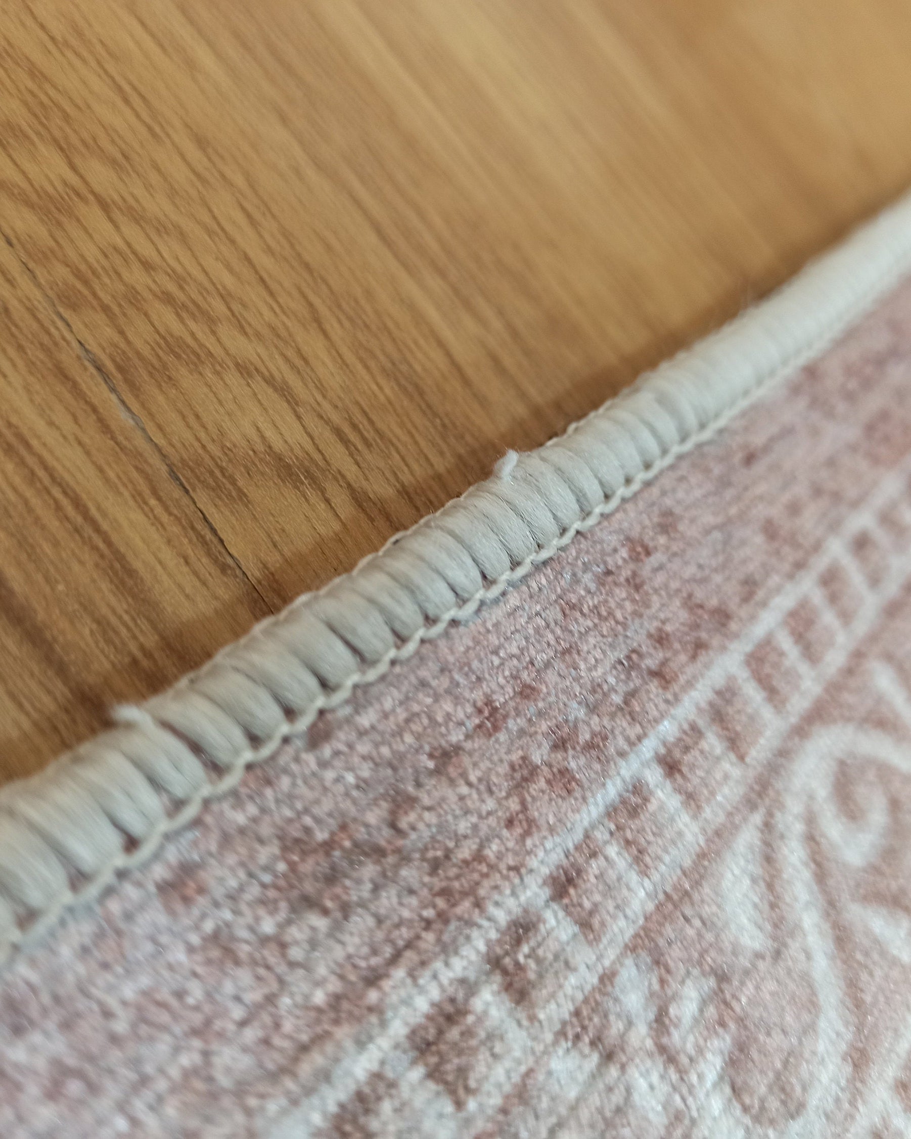 Ela Rug Faded Neutral Beige Vintage Area Rug