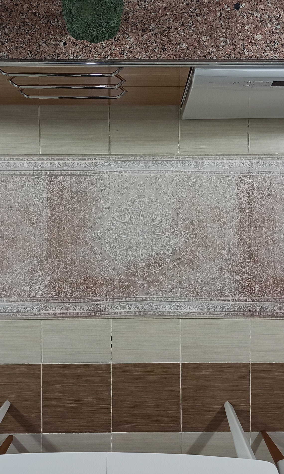 Ela Rug Faded Neutral Beige Vintage Area Rug