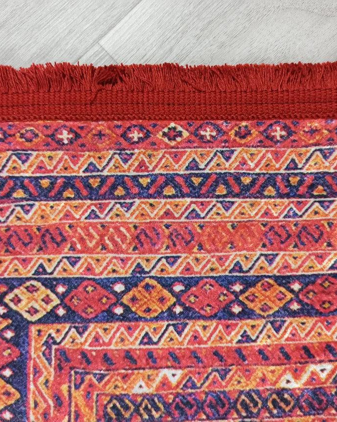 Elda Turkish Red Vintage Rug