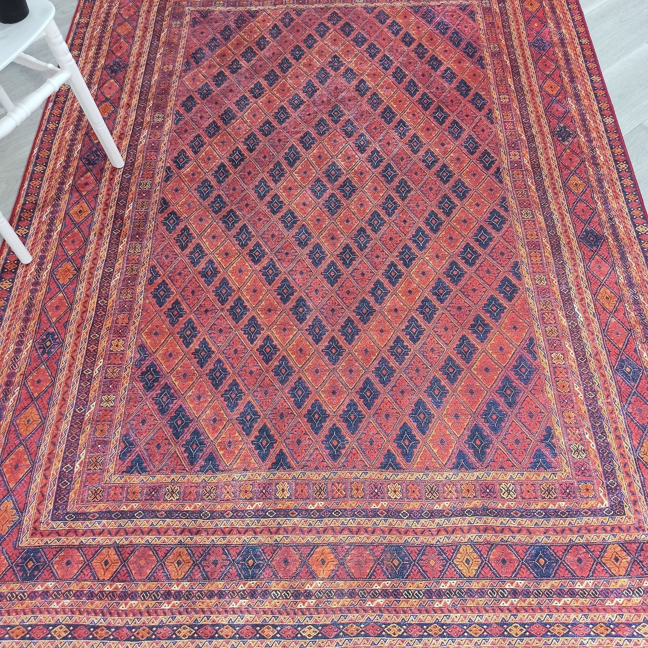 Elda Turkish Red Vintage Rug