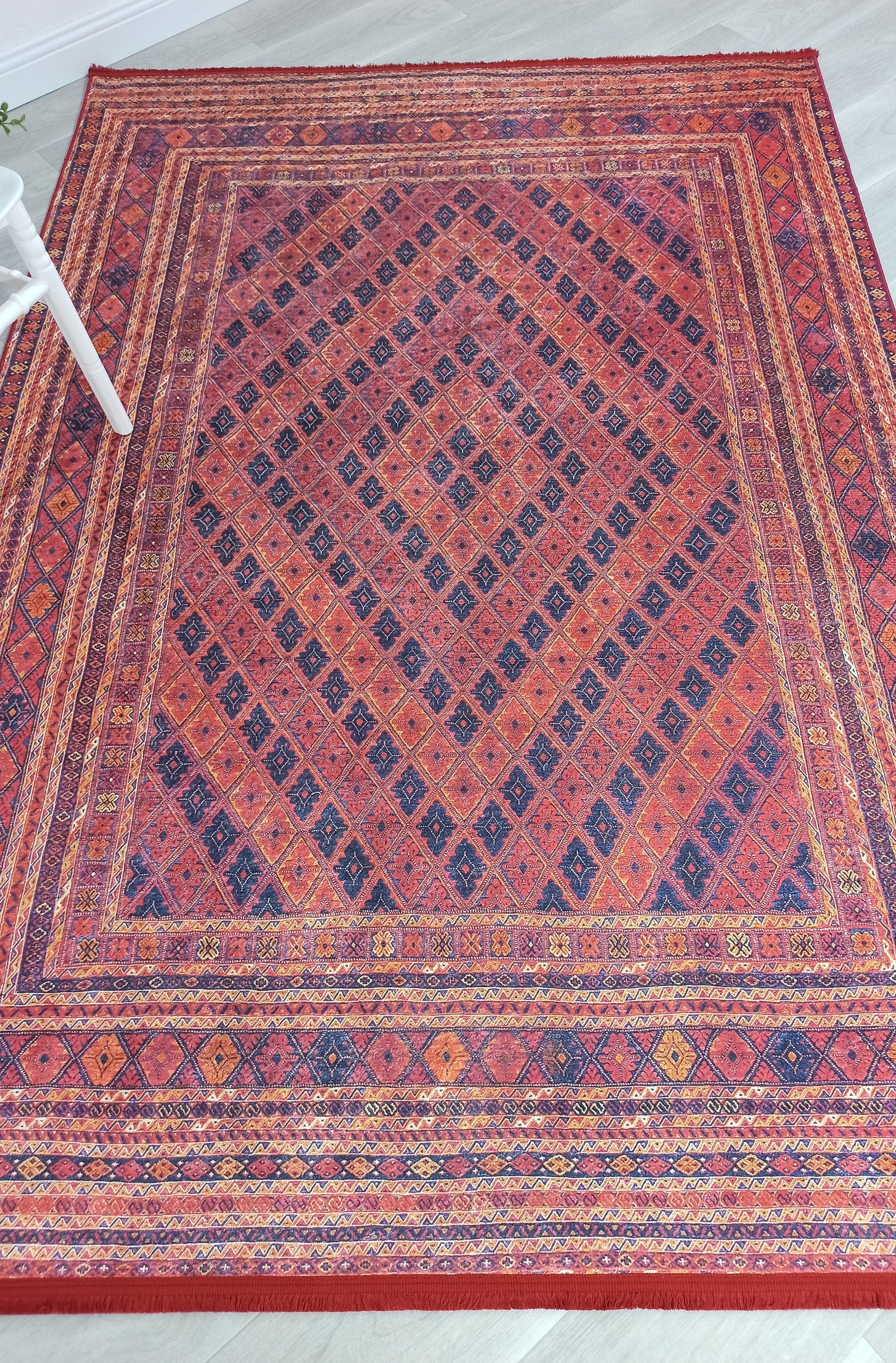 Elda Turkish Red Vintage Rug