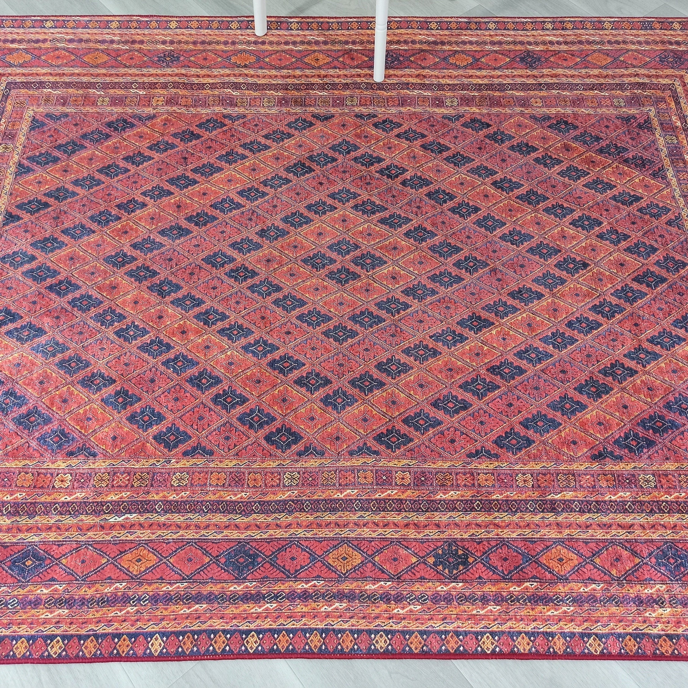 Elda Turkish Red Vintage Rug