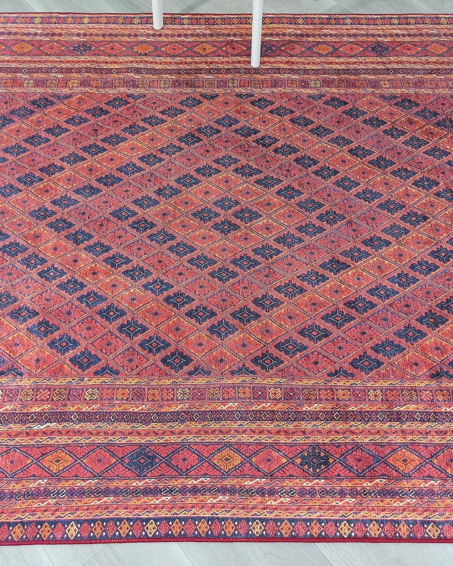 Elda Turkish Red Vintage Rug