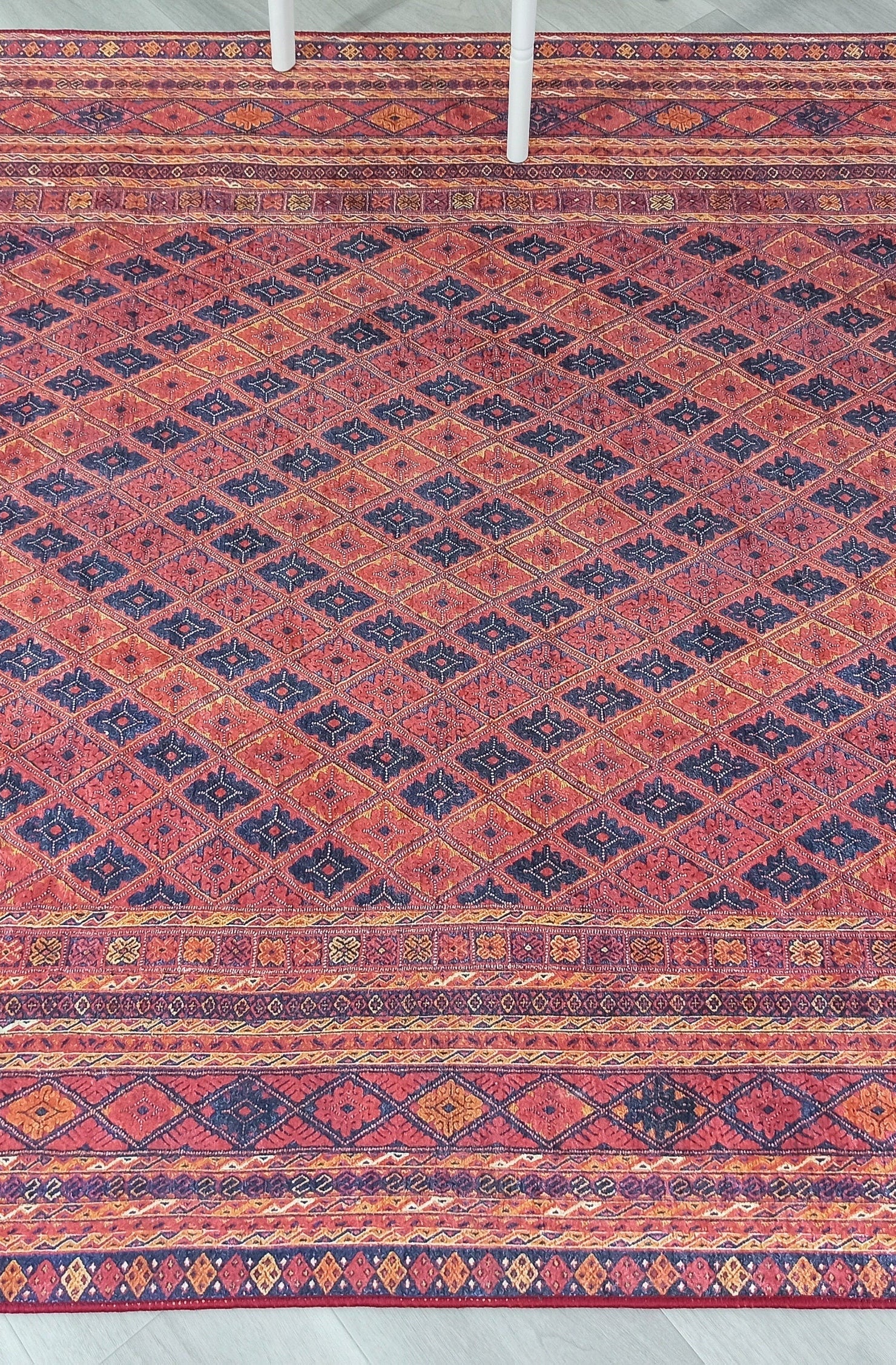 Elda Turkish Red Vintage Rug