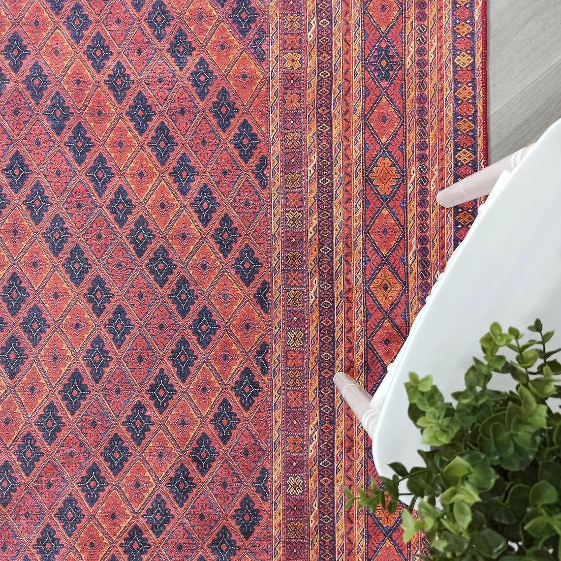 Elda Turkish Red Vintage Rug