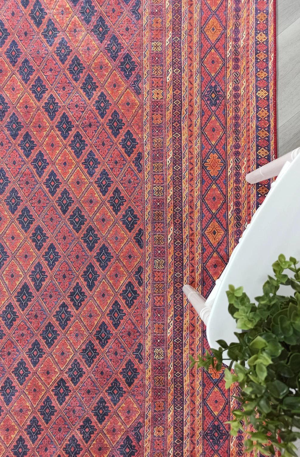 Elda Turkish Red Vintage Rug