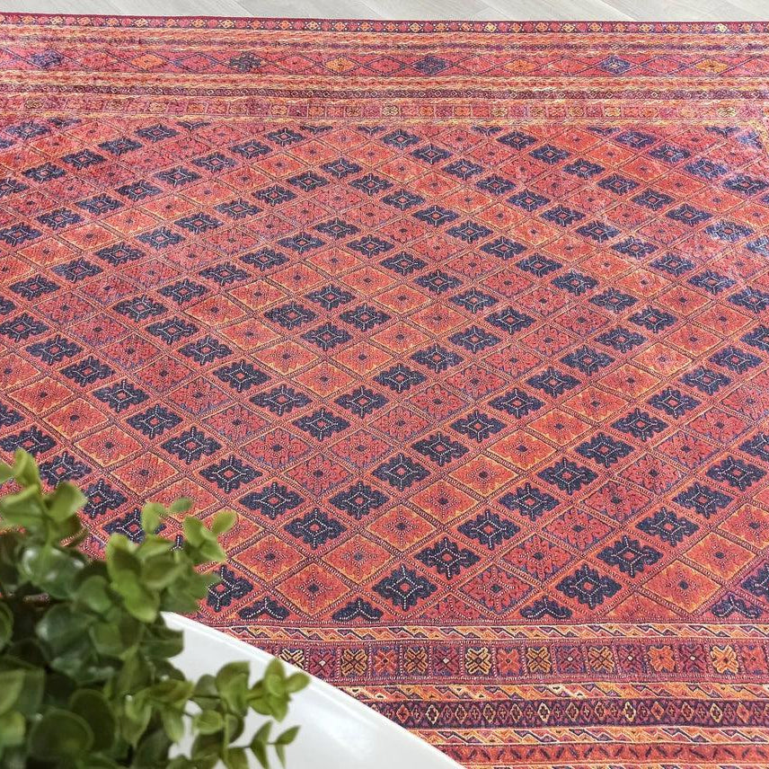 Elda Turkish Red Vintage Rug