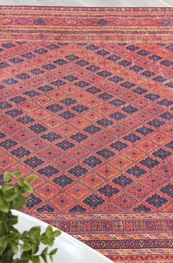 Elda Turkish Red Vintage Rug