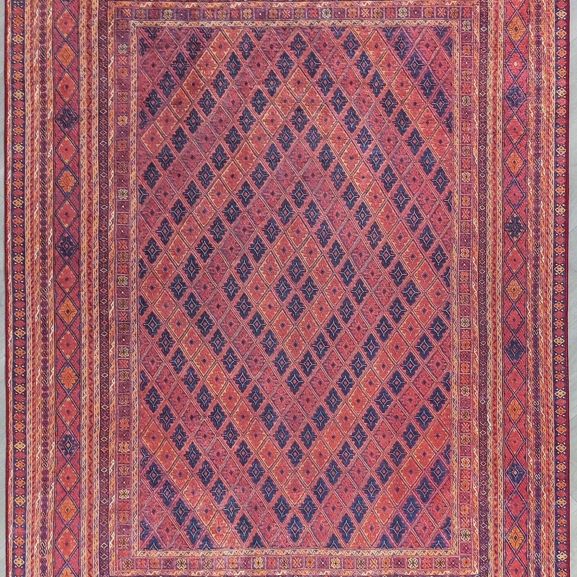Elda Turkish Red Vintage Rug