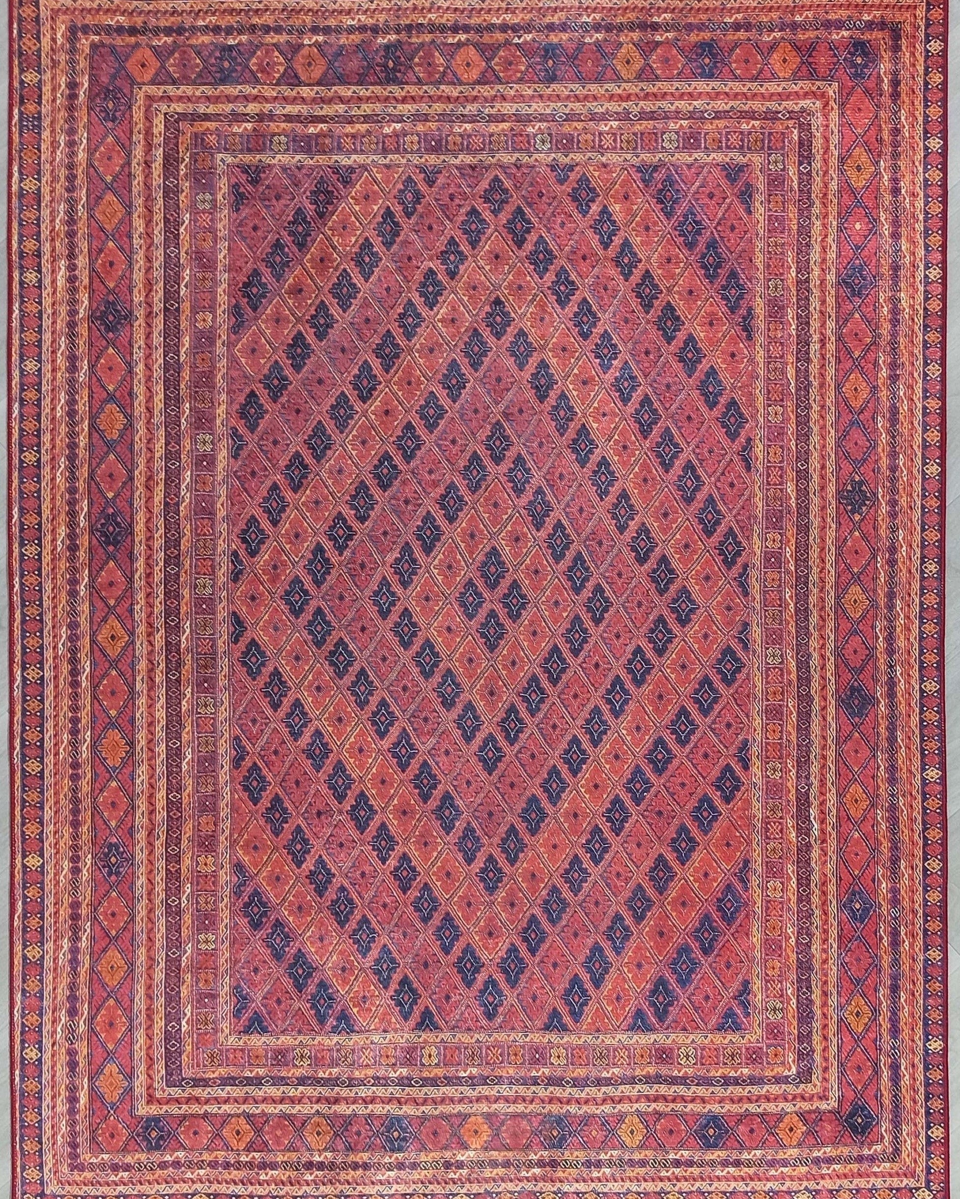 Elda Turkish Red Vintage Rug