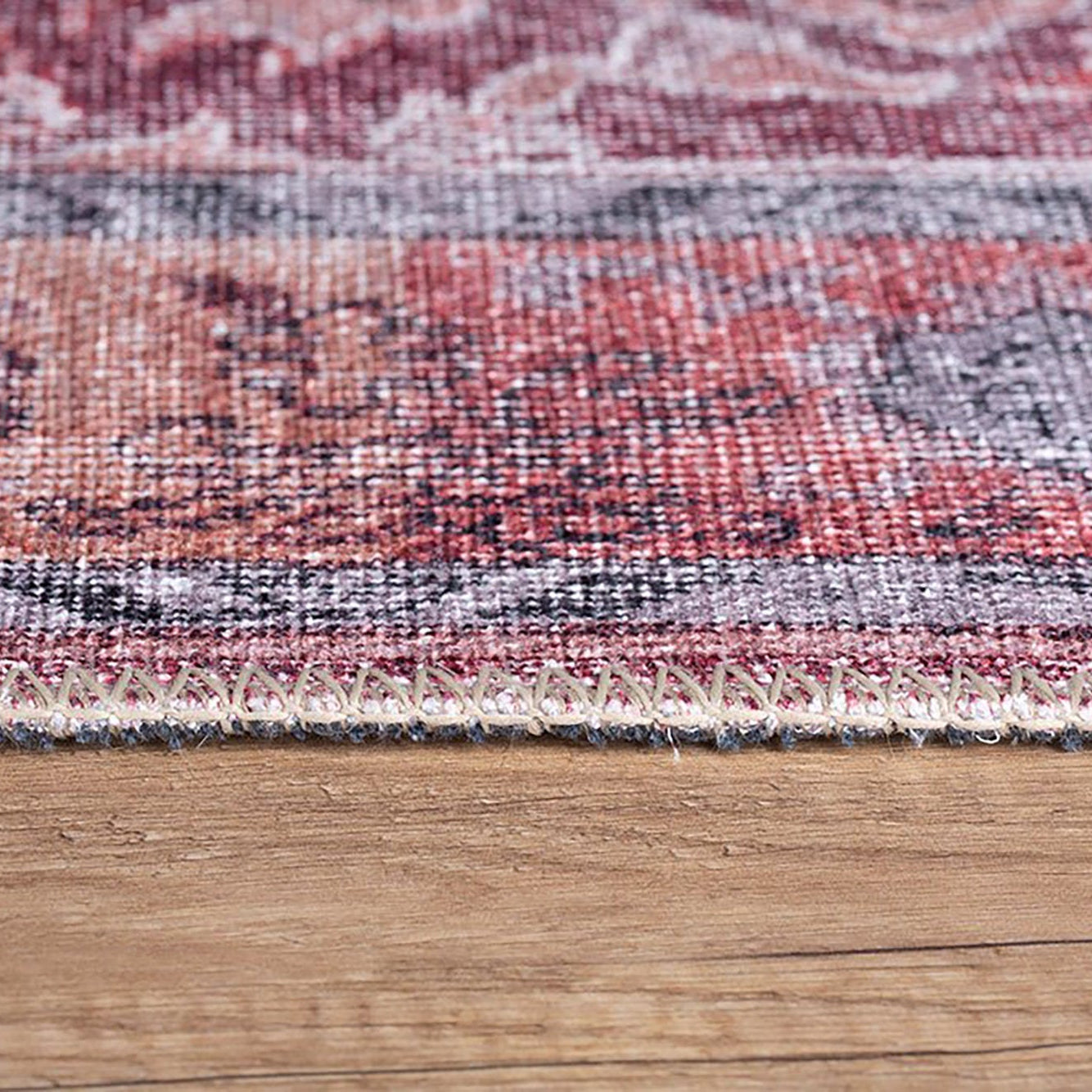 Ella Shabby Chic Oriental Pink Area Rug