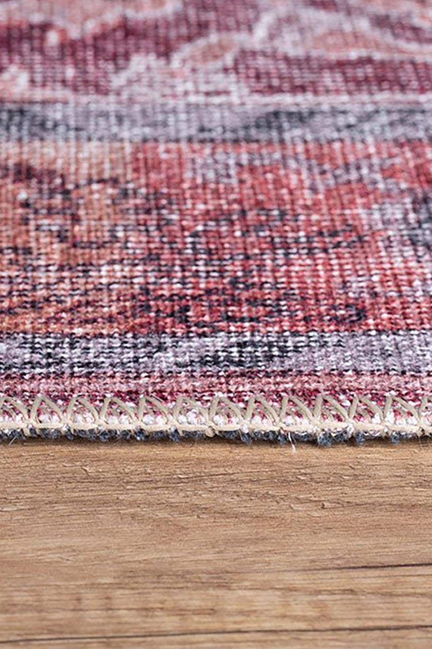 Ella Shabby Chic Oriental Pink Area Rug