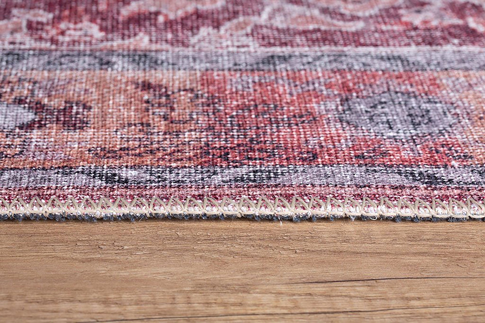 Ella Shabby Chic Oriental Pink Area Rug