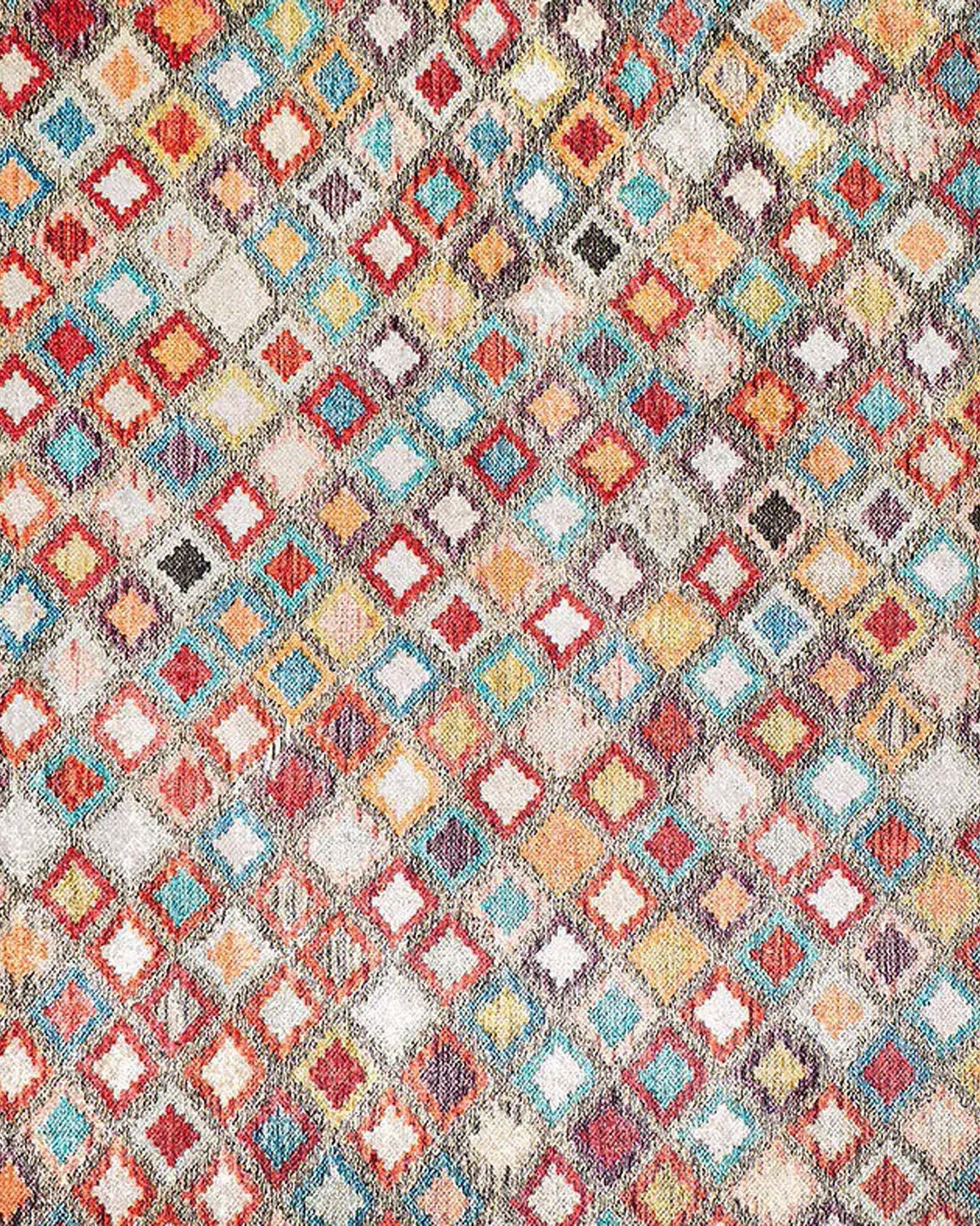 Emel Turkish Colorful Kilim Rug