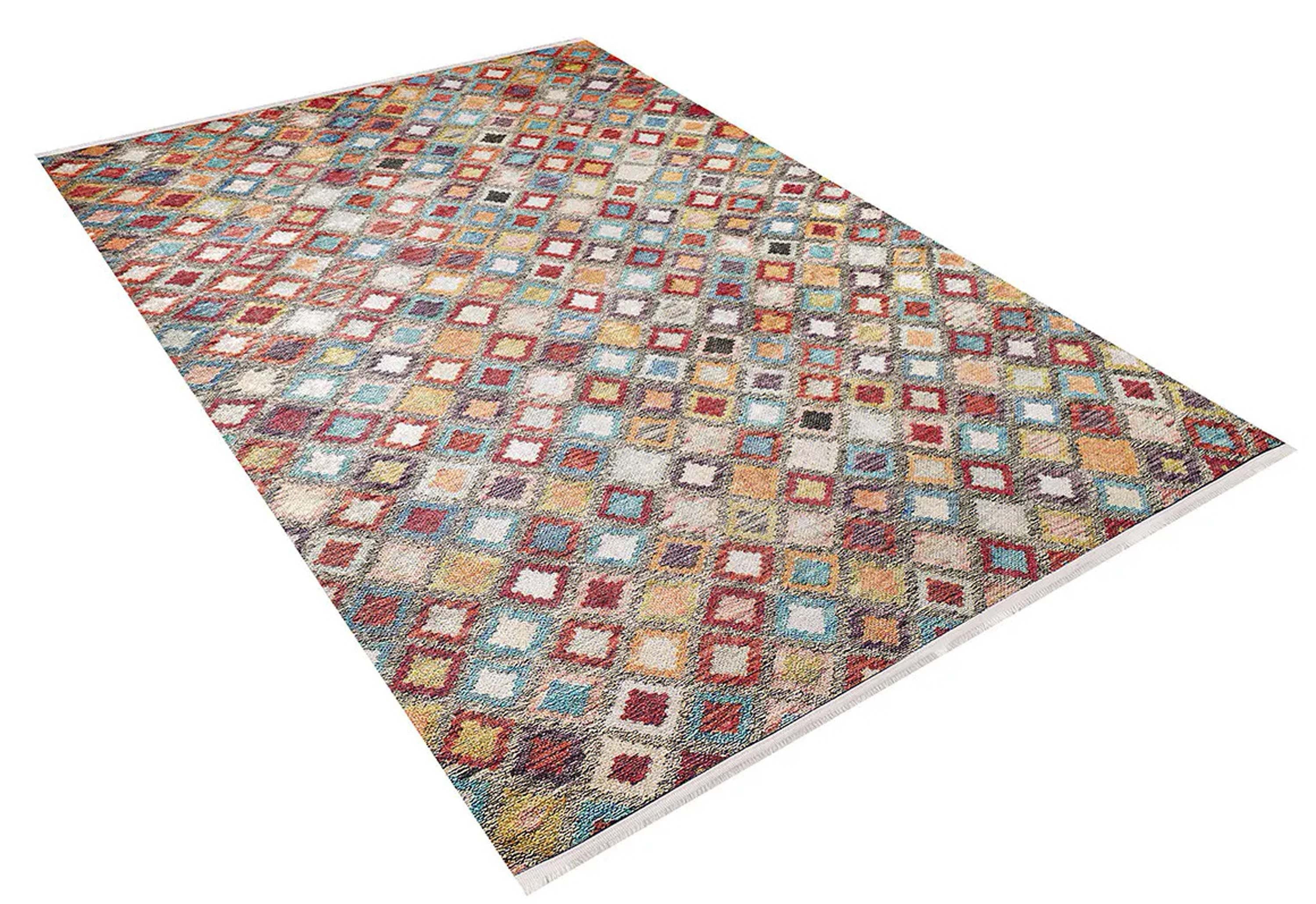 Emel Turkish Colorful Kilim Rug