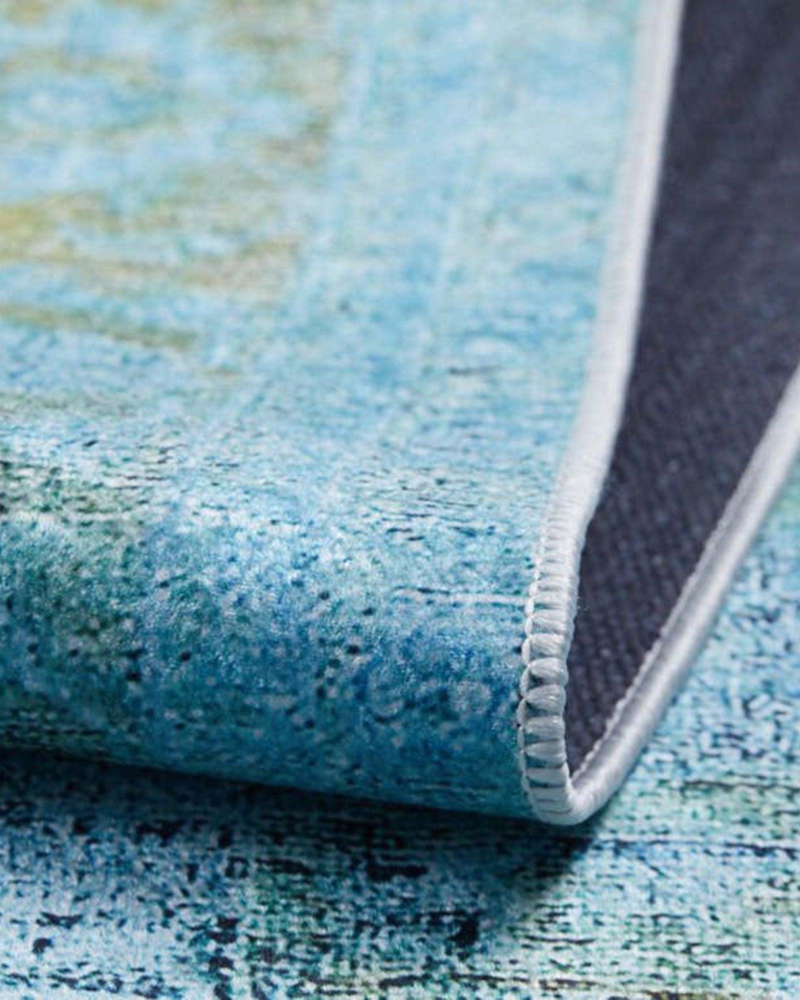 Emma Turkish Light Blue Oushak Rug