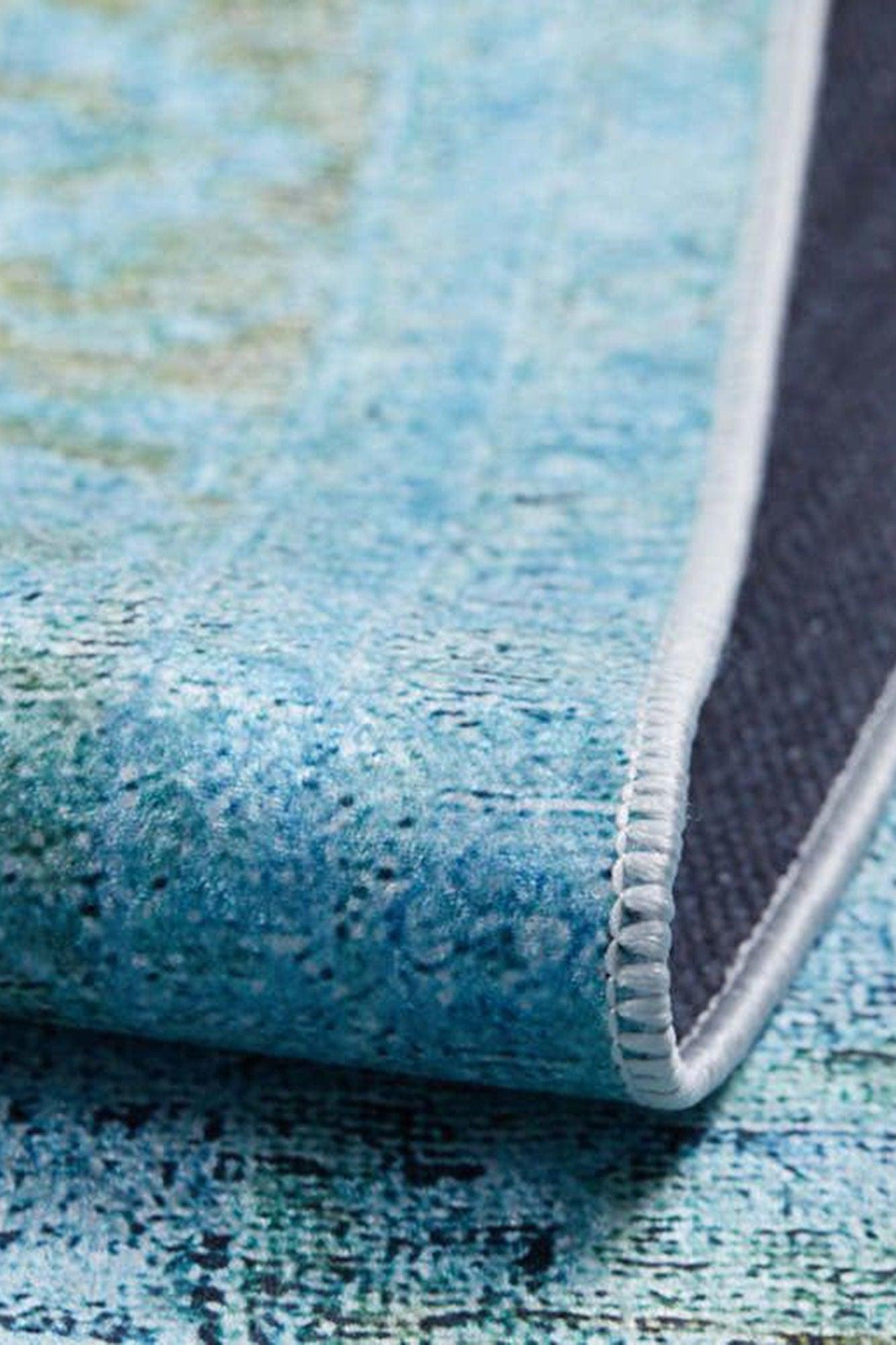 Emma Turkish Light Blue Oushak Rug