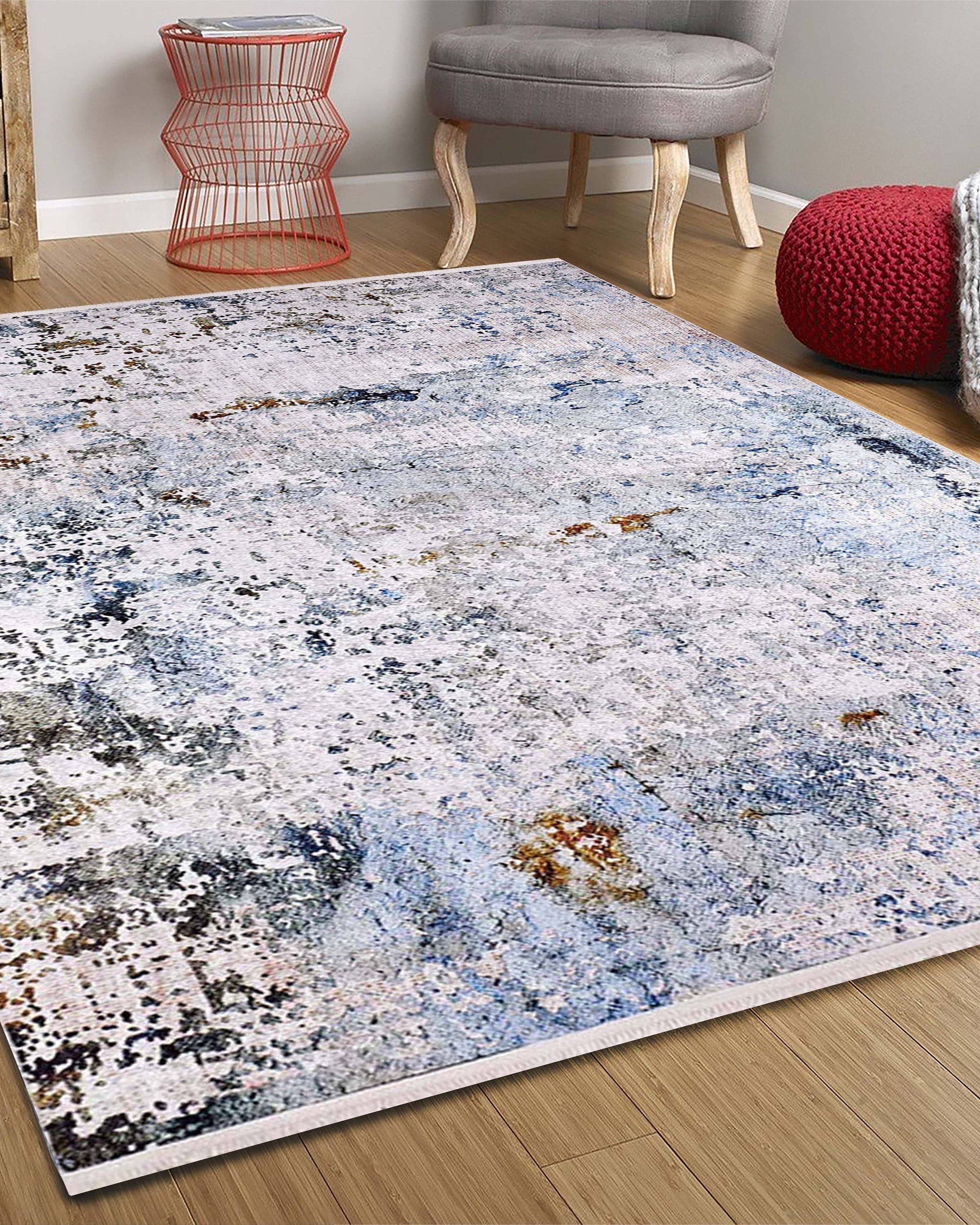 Eyla Abstract Neutral Multi Color Rug