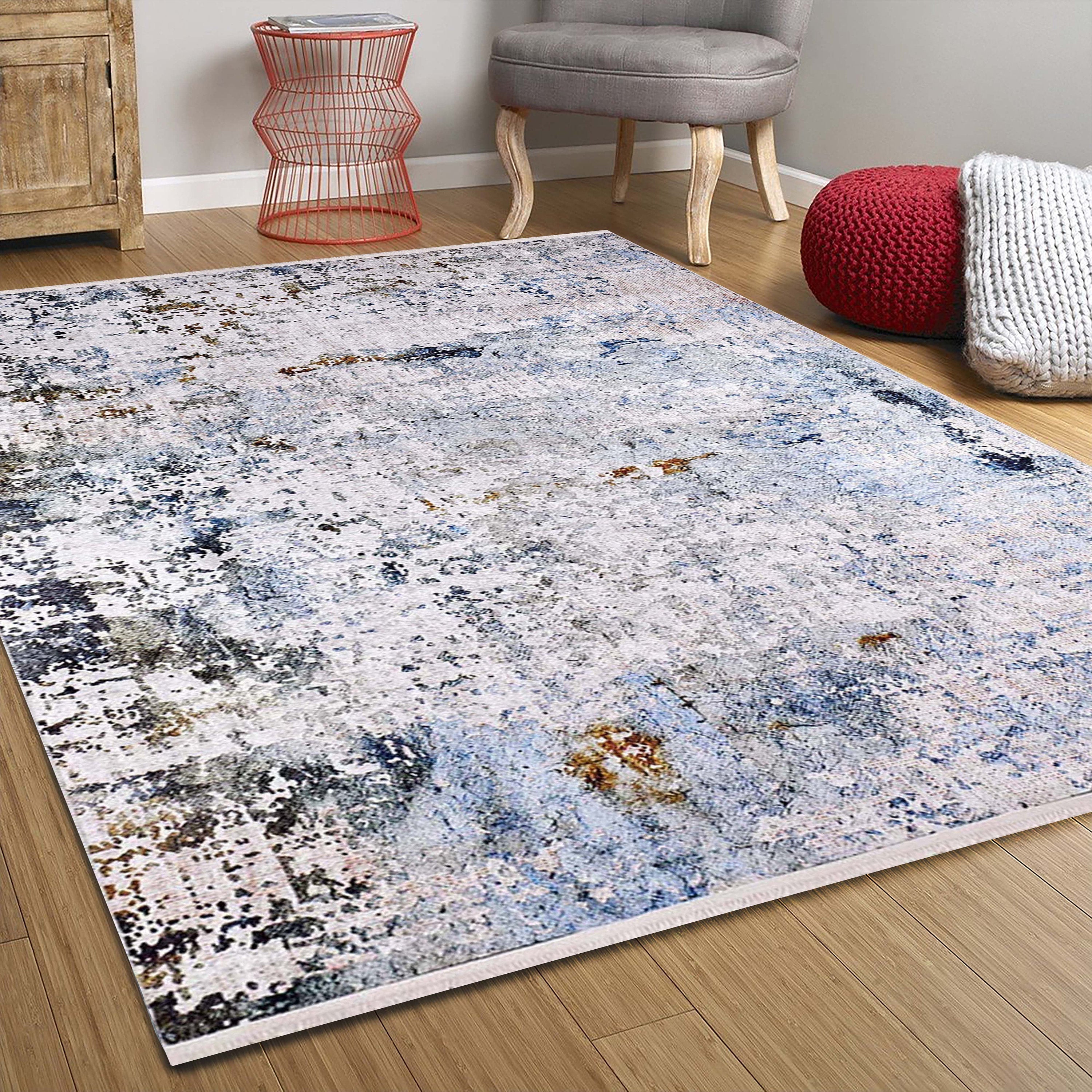 Eyla Abstract Neutral Multi Color Rug