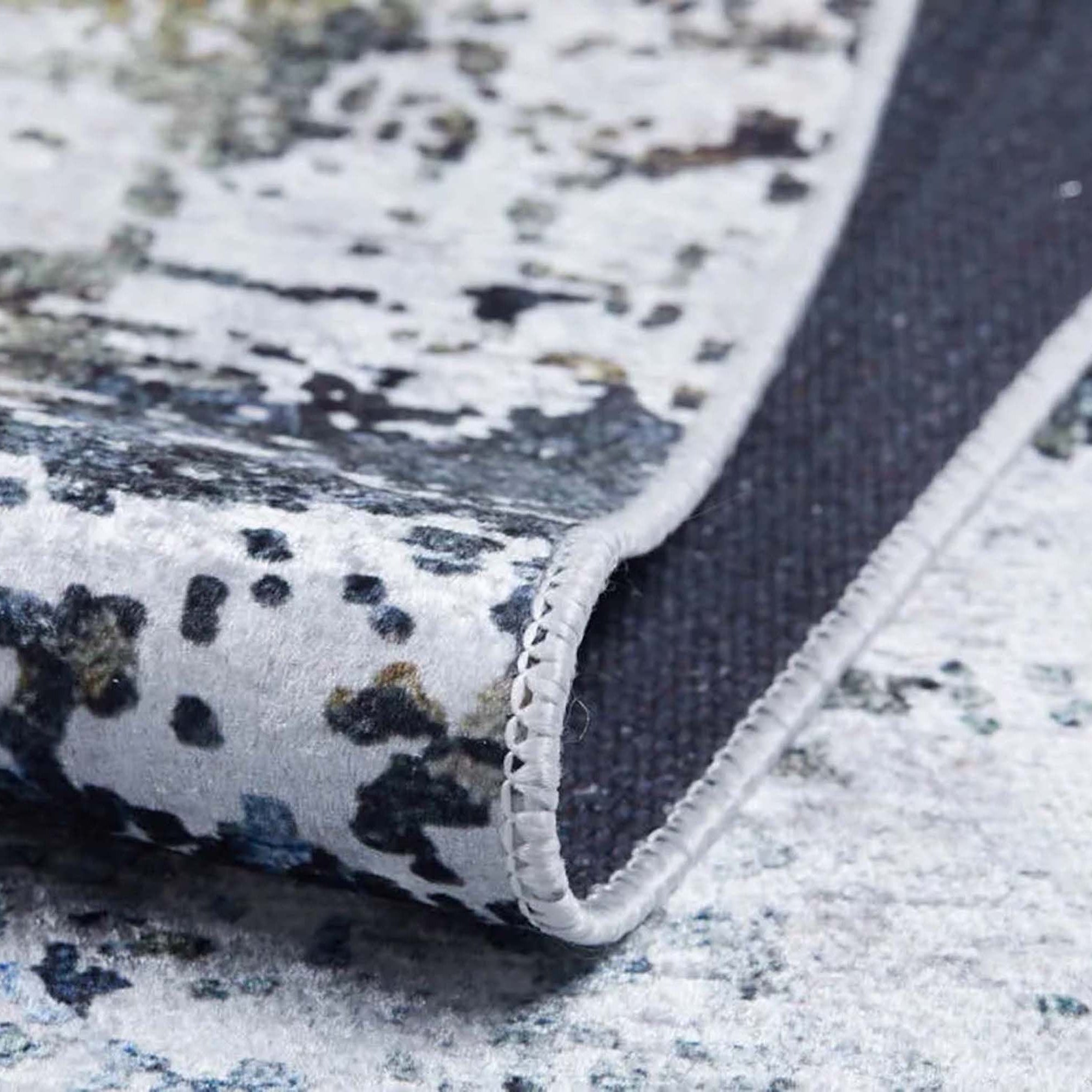 Eyla Abstract Neutral Multi Color Rug