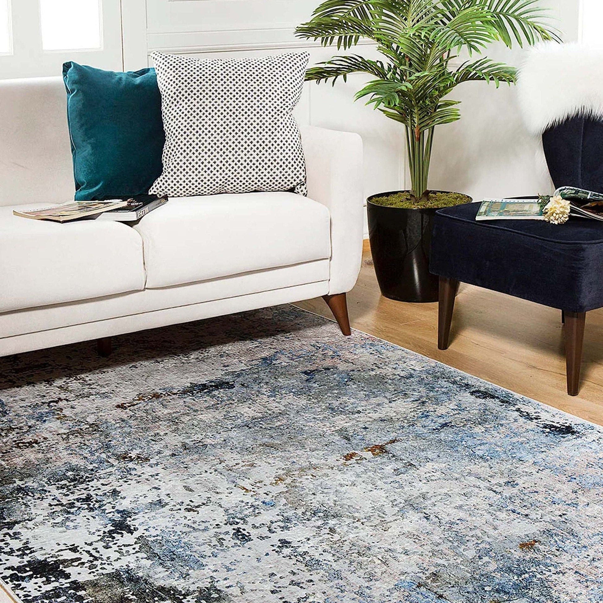 Eyla Abstract Neutral Multi Color Rug