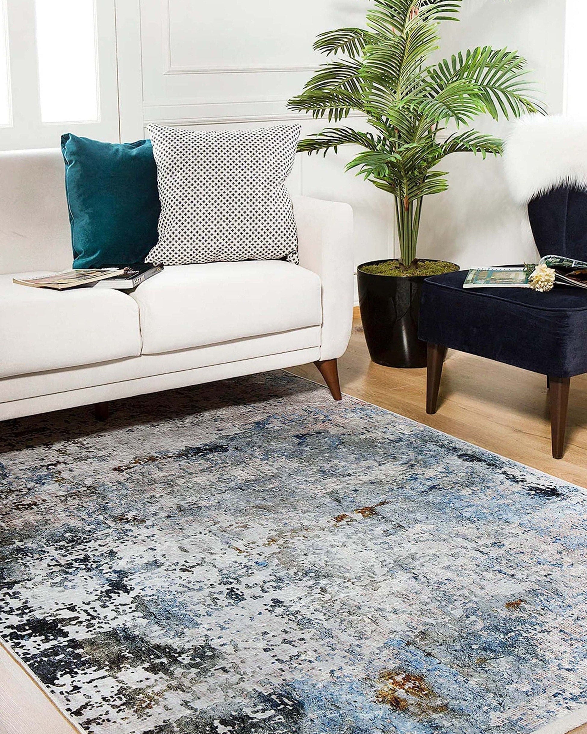 Eyla Abstract Neutral Multi Color Rug