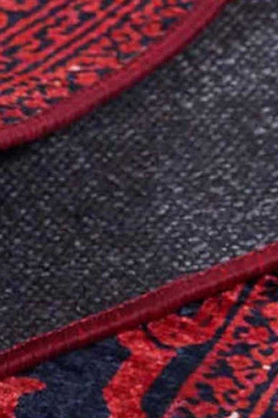 Eyma Rug Vintage Red Bokhara Rug