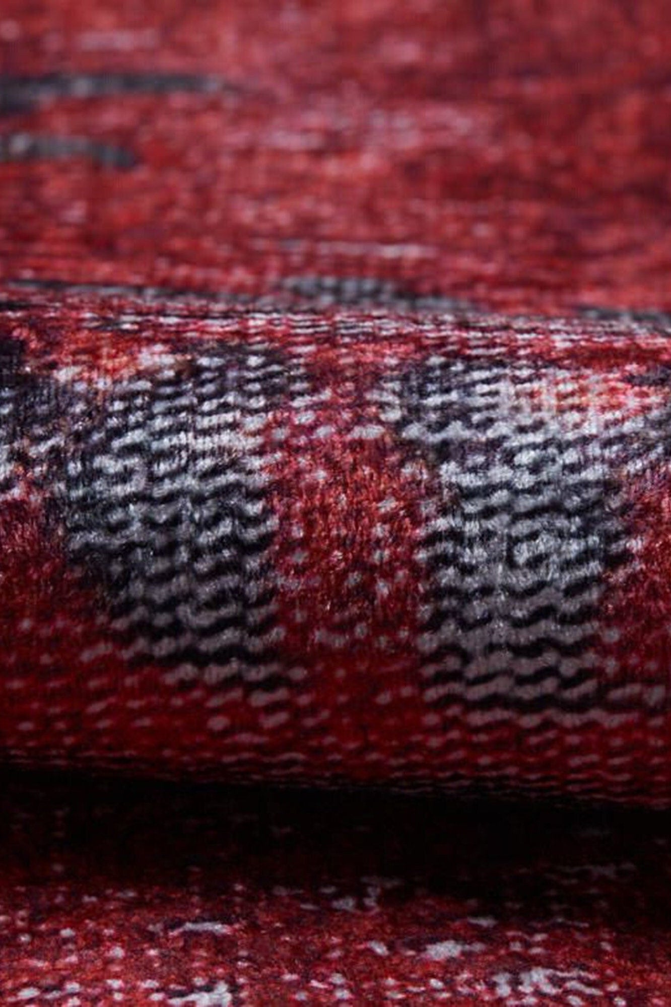 Eyma Rug Vintage Red Bokhara Rug