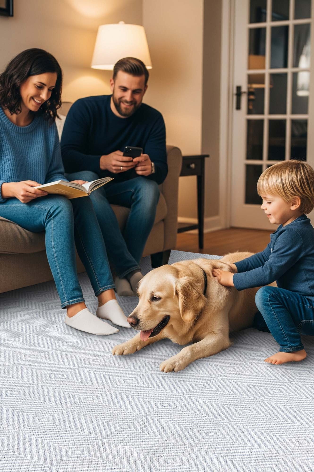 Alivia Modern Turkish Beige Cream Rug