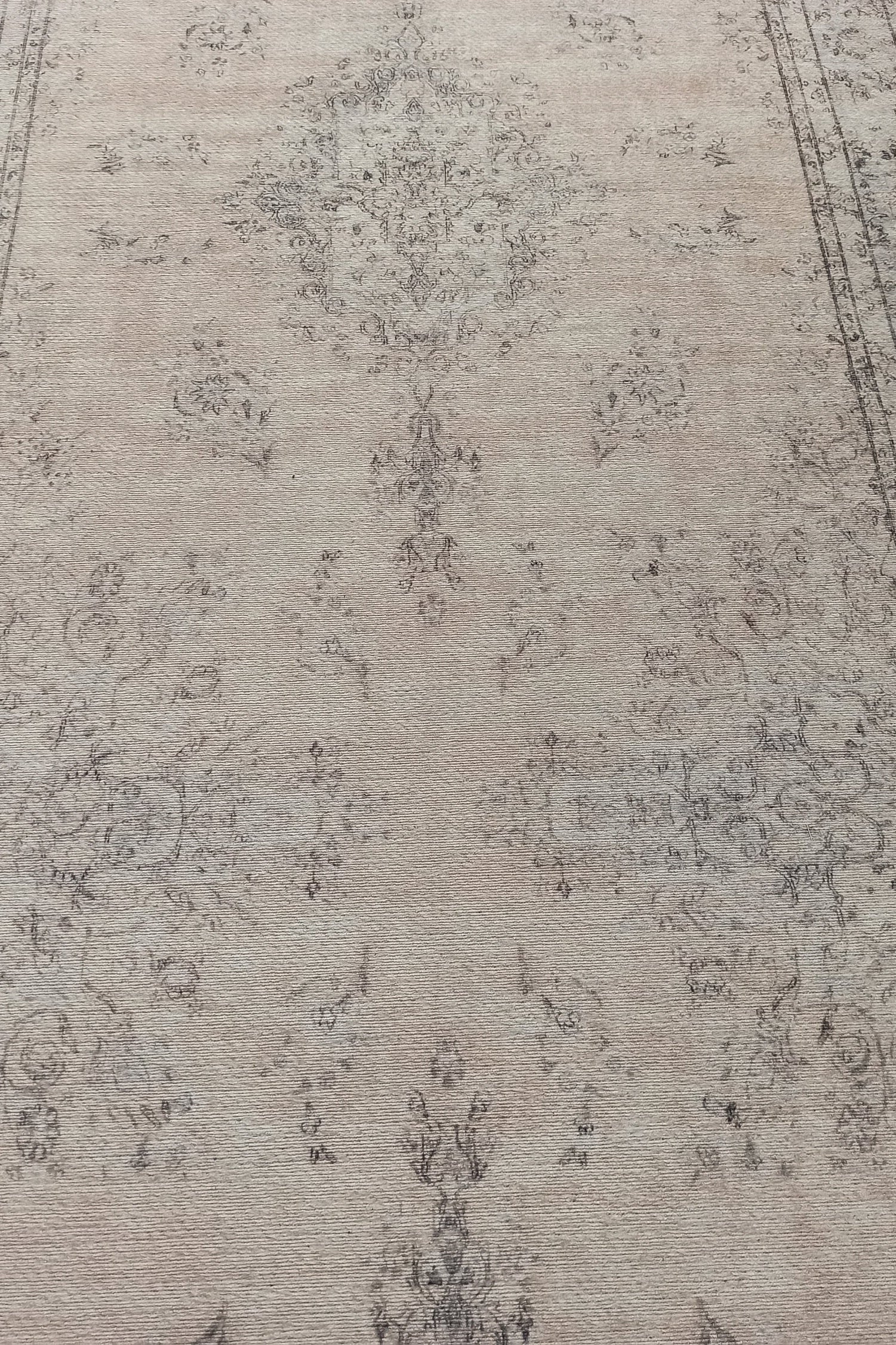 Fara Rug Turkish Neutral Faded Ivory Rug