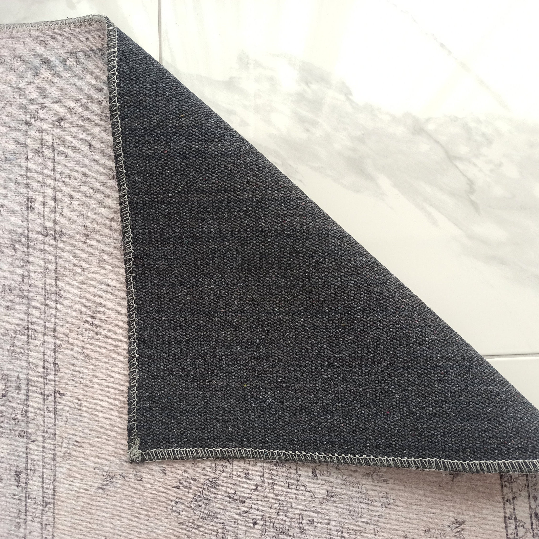 Fara Rug Turkish Neutral Faded Ivory Rug