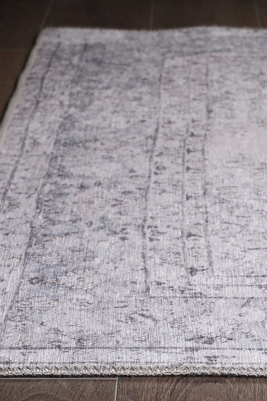 Fara Rug Turkish Neutral Faded Ivory Rug