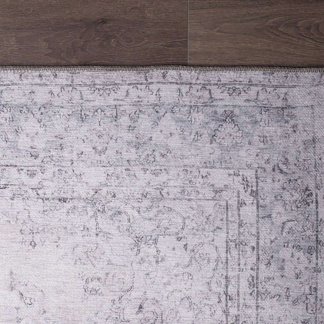 Fara Rug Turkish Neutral Faded Ivory Rug