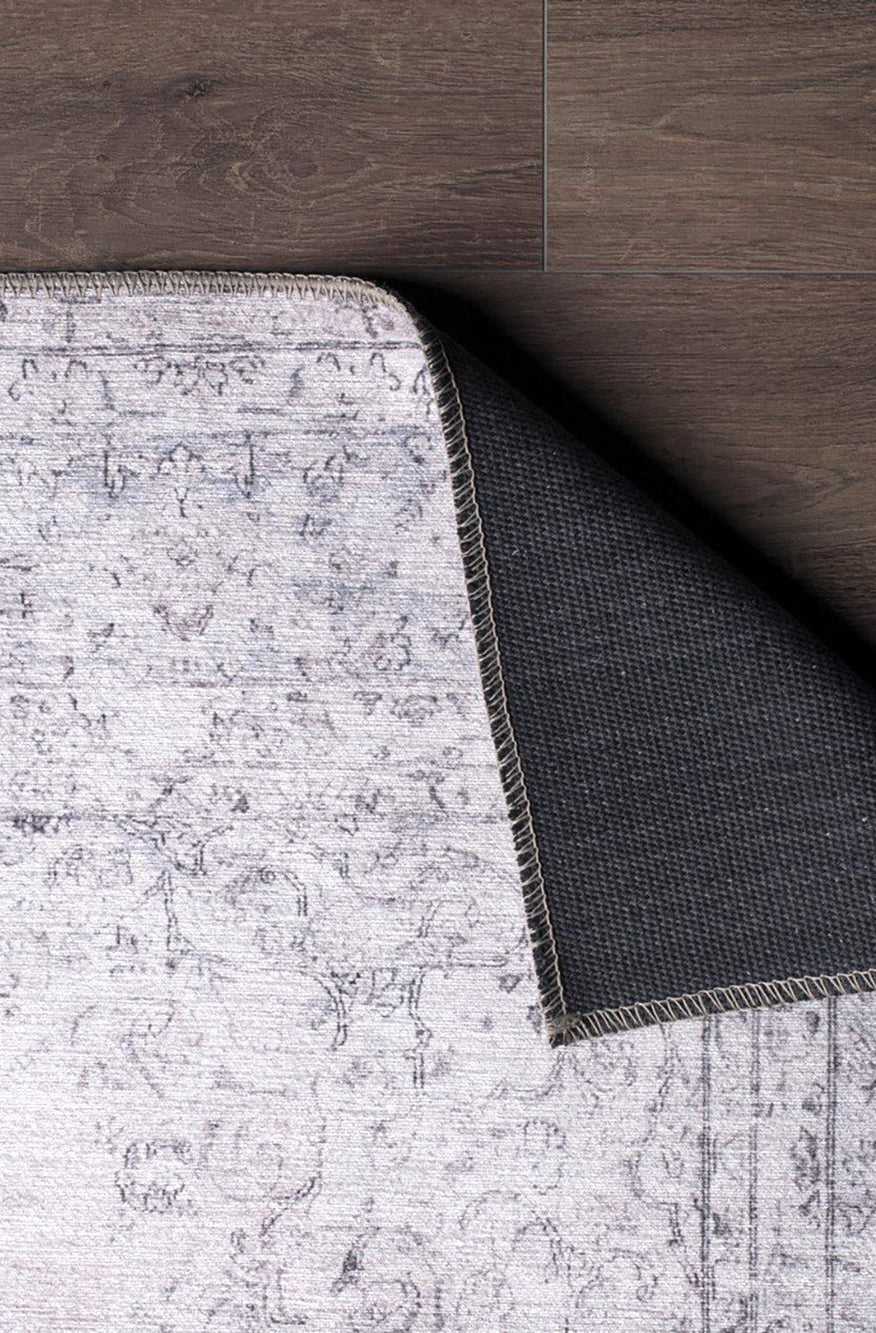 Fara Rug Turkish Neutral Faded Ivory Rug