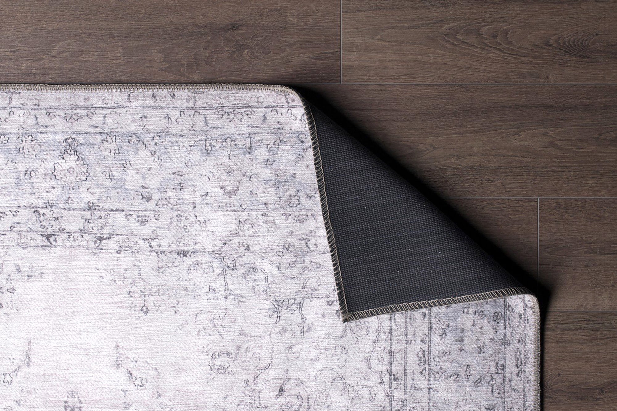 Fara Rug Turkish Neutral Faded Ivory Rug