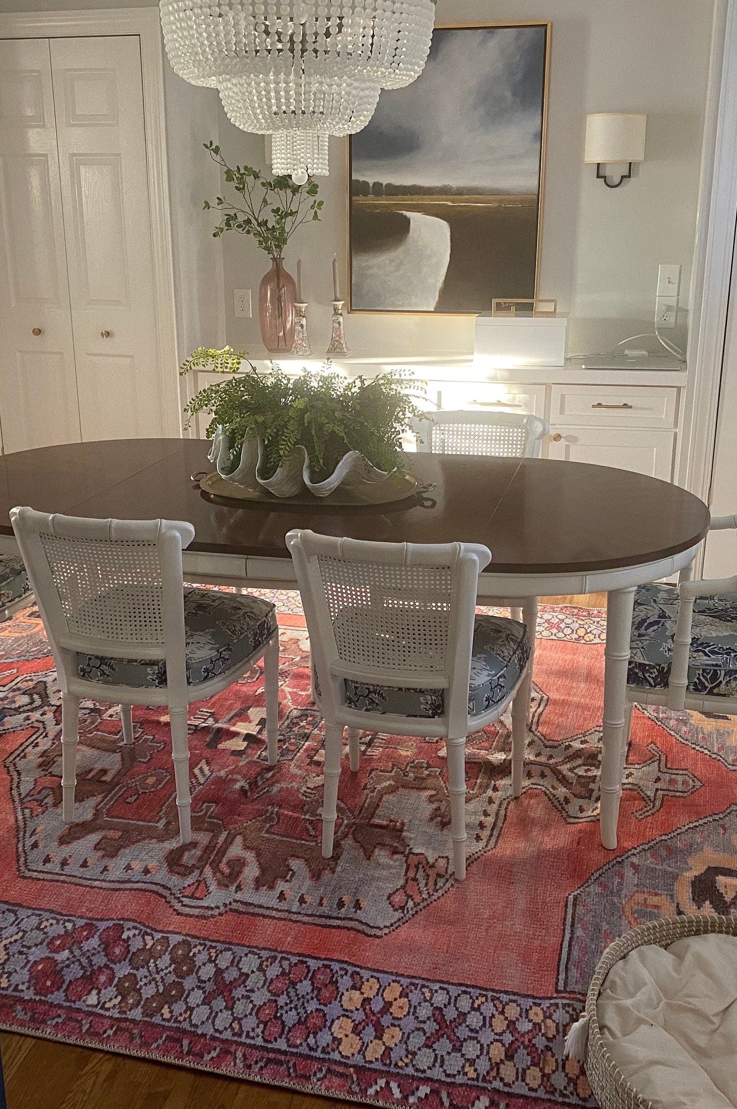 Farda Rug Turkish Blush Coral Pink Rug