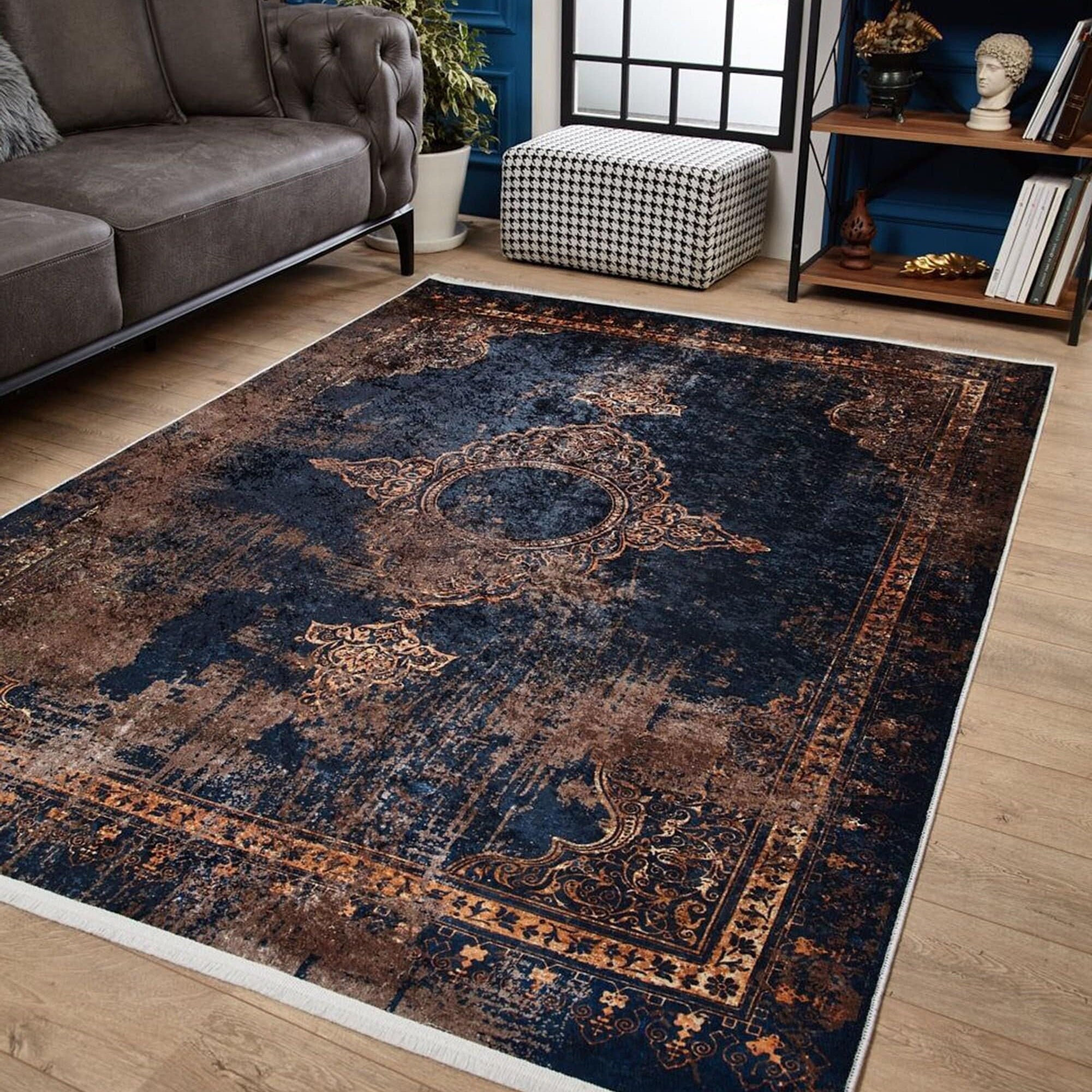 Fayla Turkish Light Muted Pink Ivory Beige Rug