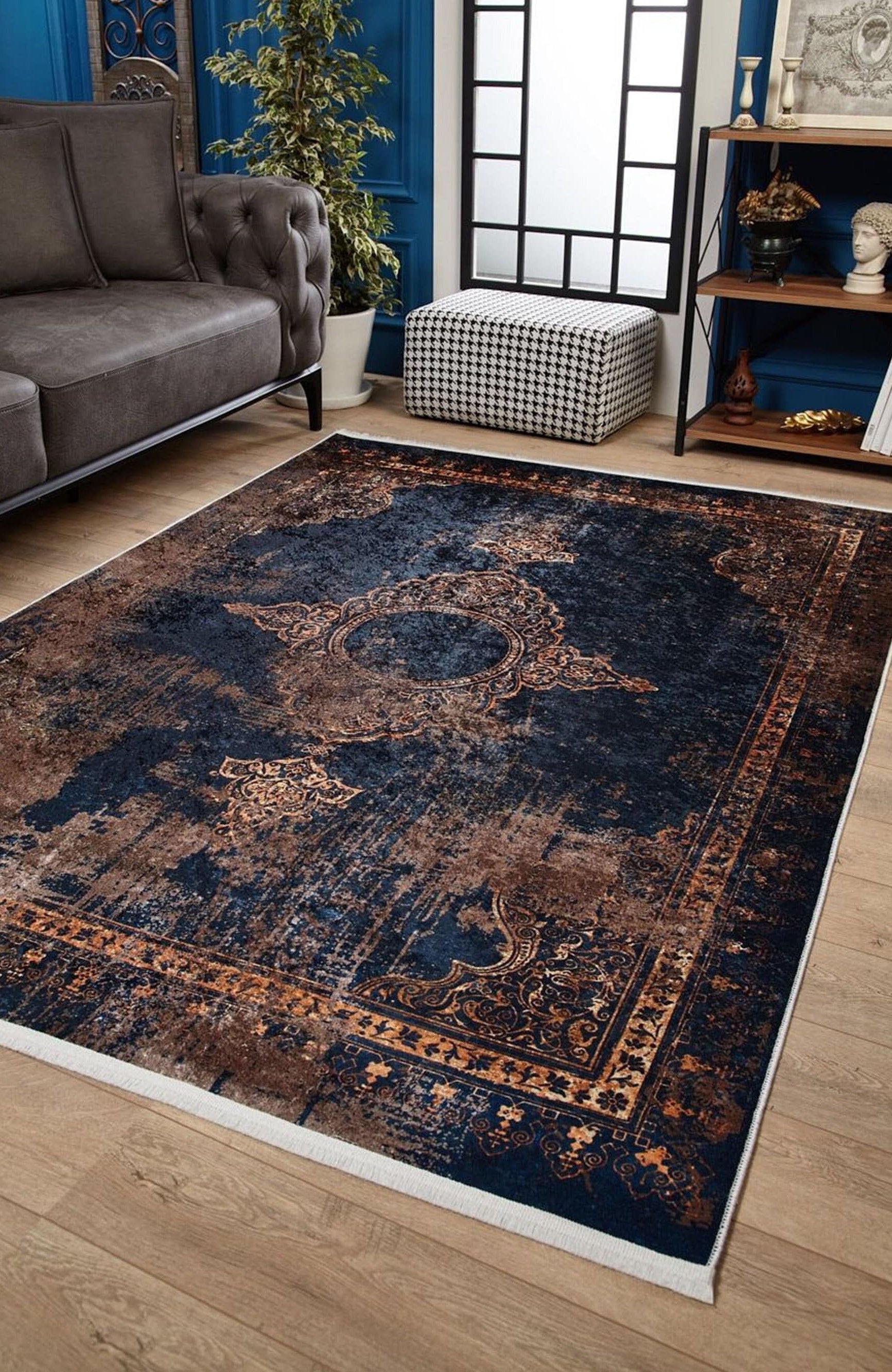 Fayla Turkish Light Muted Pink Ivory Beige Rug