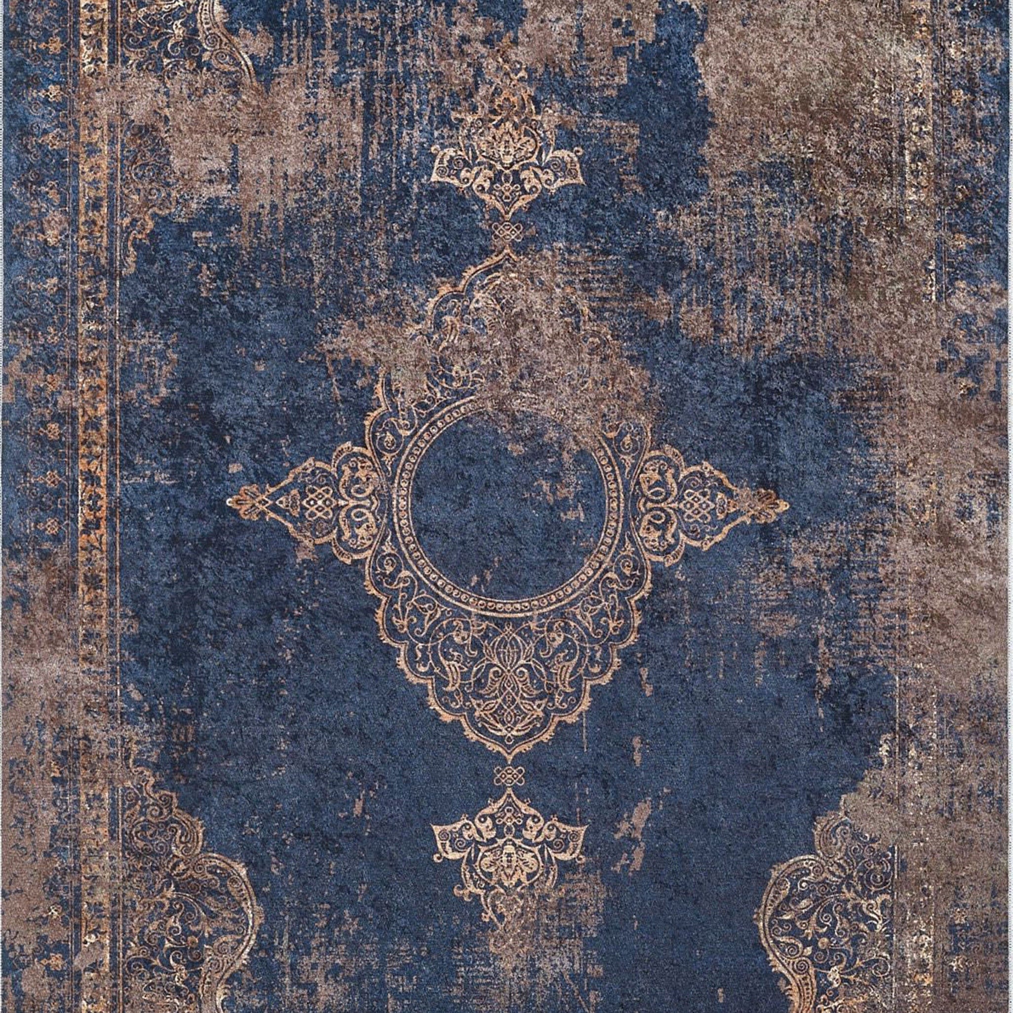 Fayla Turkish Light Muted Pink Ivory Beige Rug