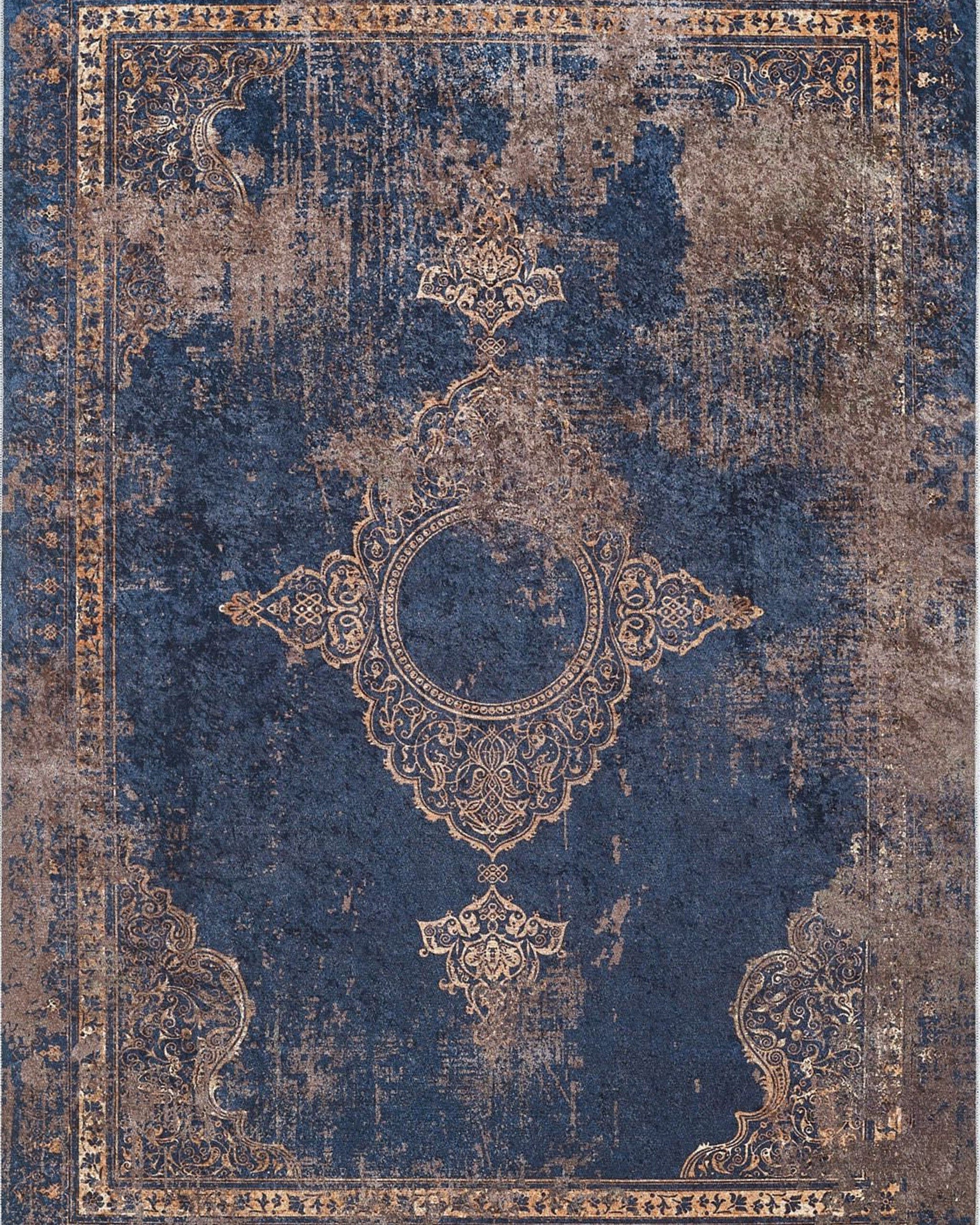 Fayla Turkish Light Muted Pink Ivory Beige Rug