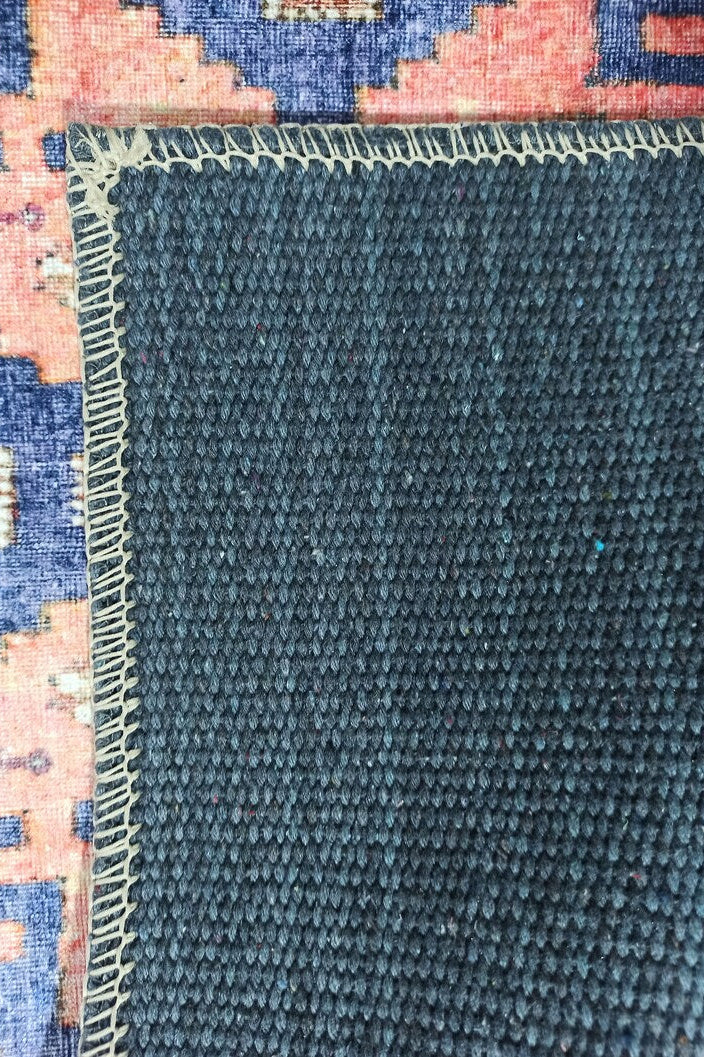 Fedra Runner Turkish Muted Red Pink Runner Rug