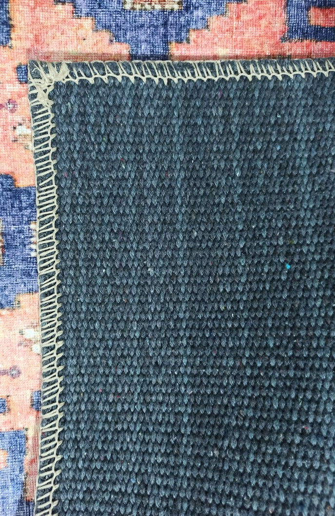 Fedra Runner Turkish Muted Red Pink Runner Rug